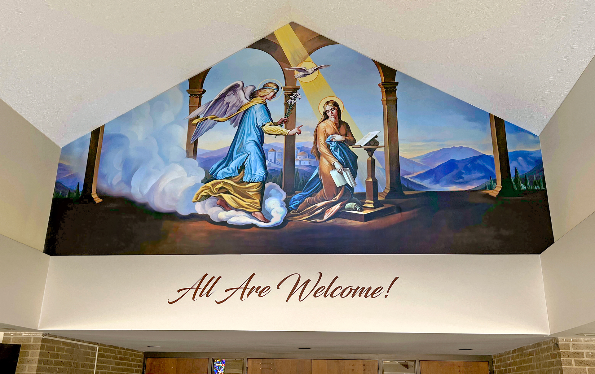 St. Gabriel Annunciation Mural