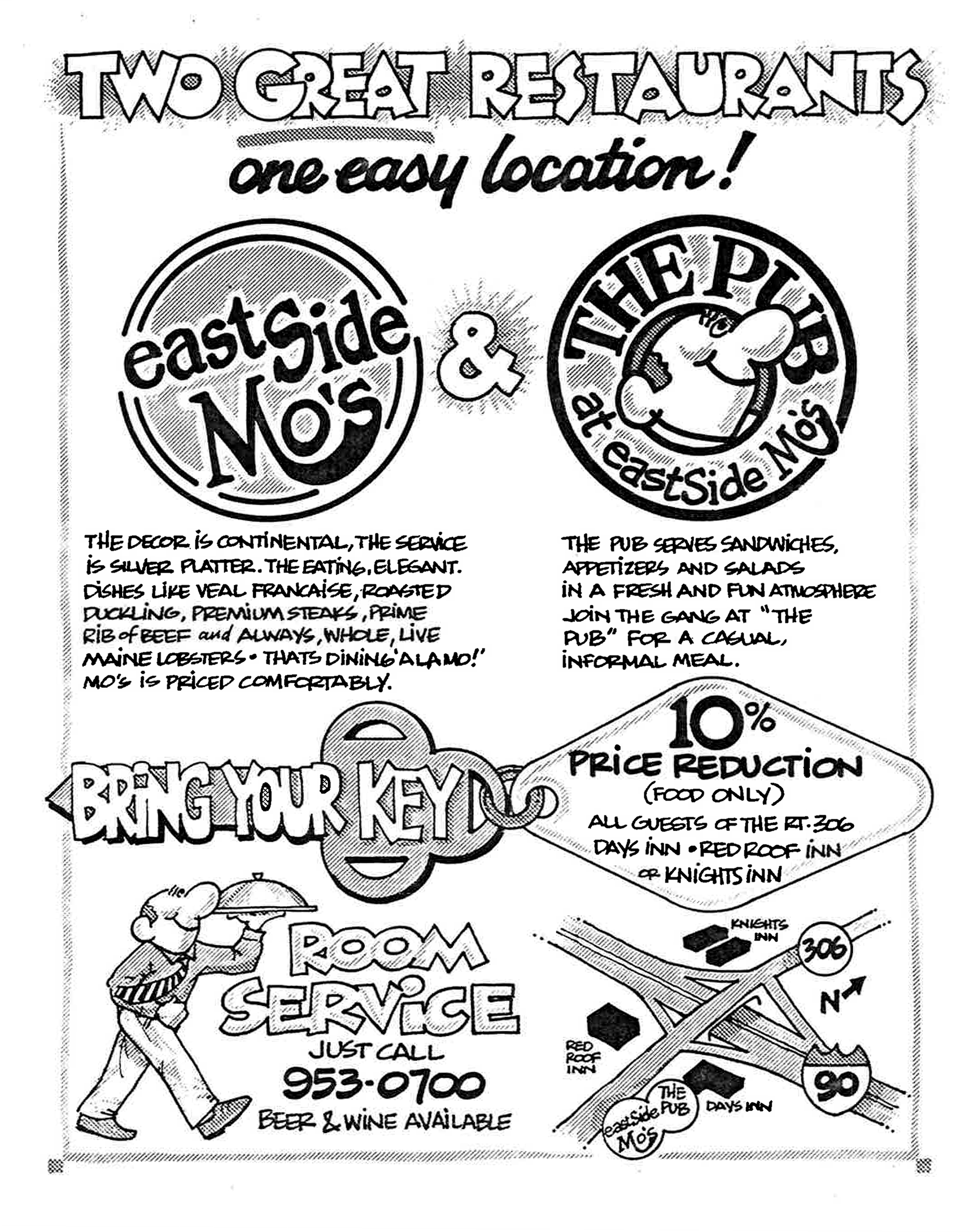 ESM - Two Great Restaurants Ad