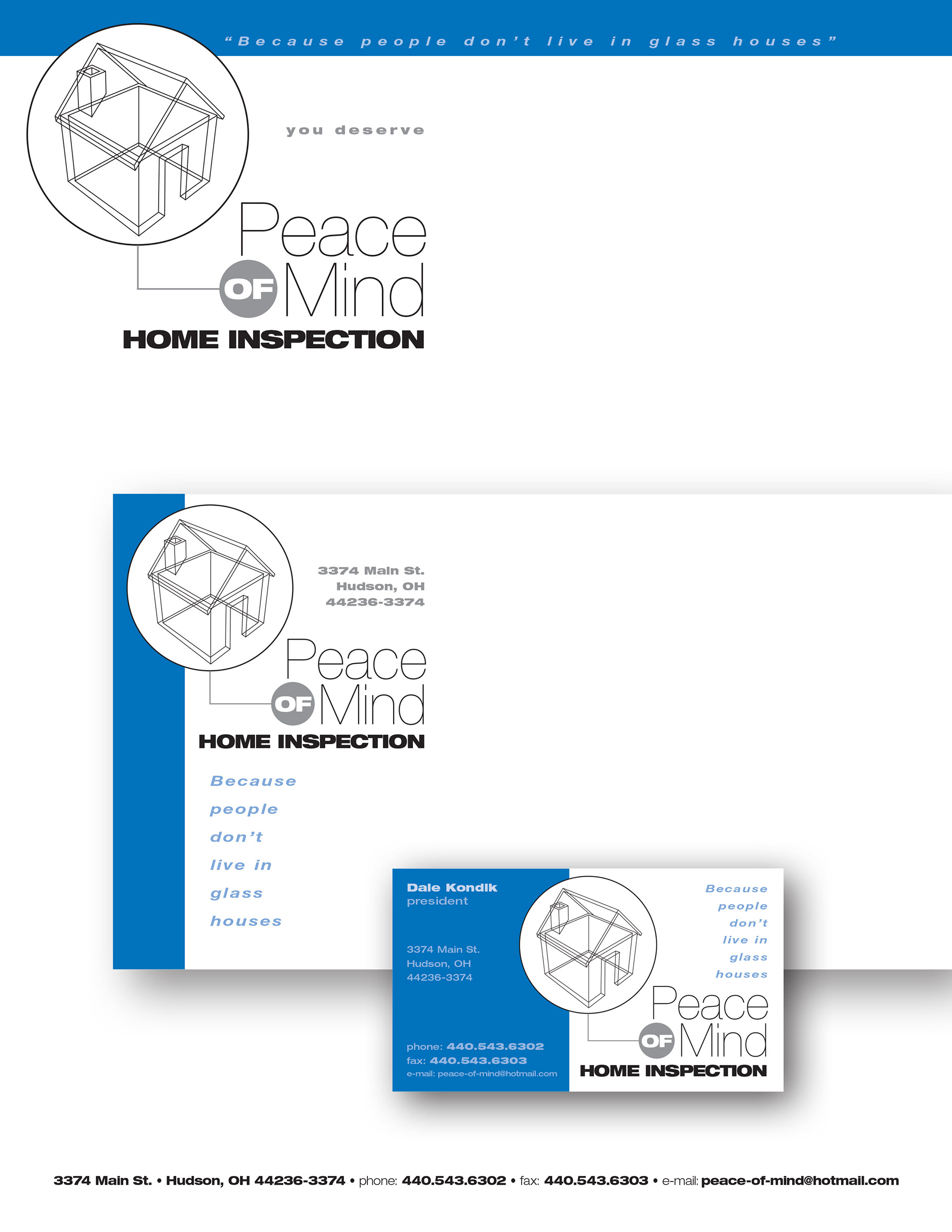 Peace of Mind Corporate Identity