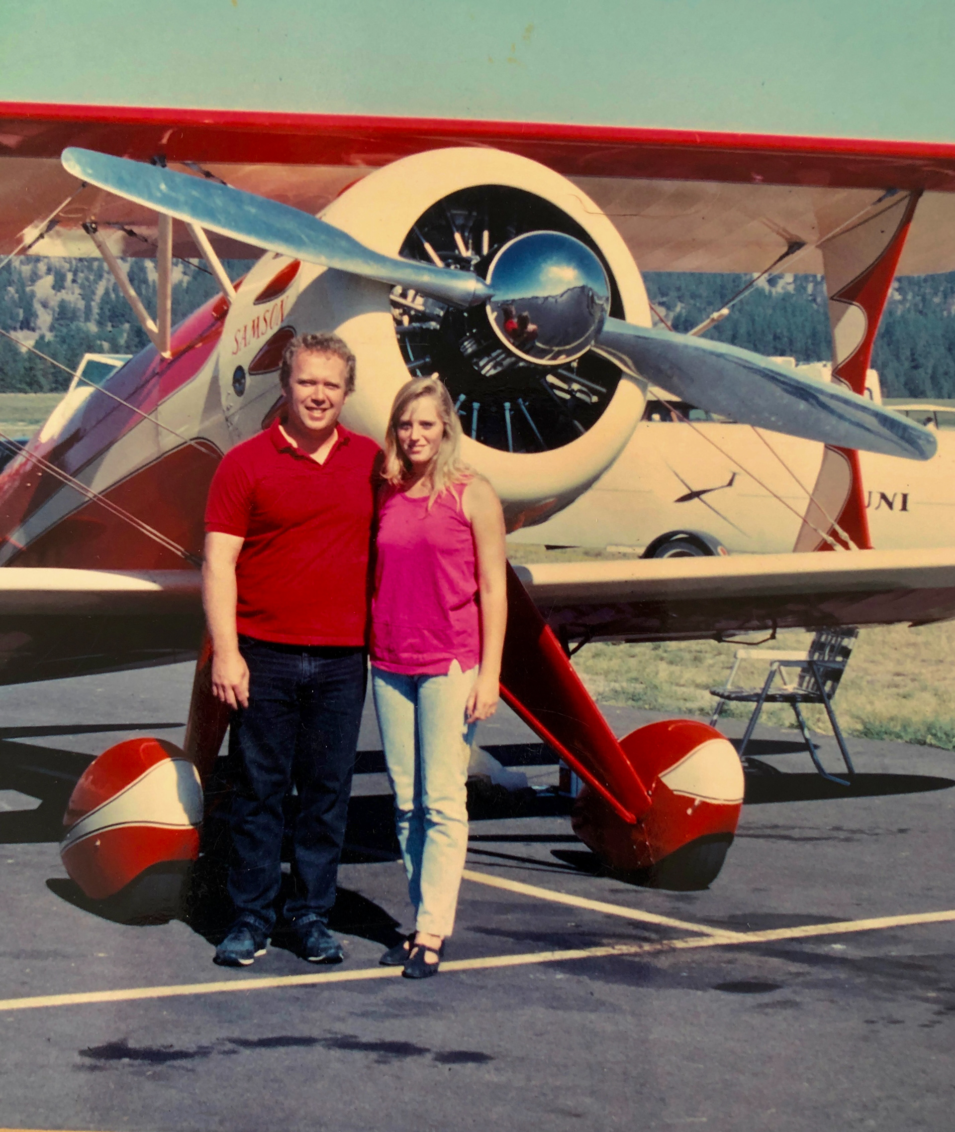 Dad, me and "Samson"
