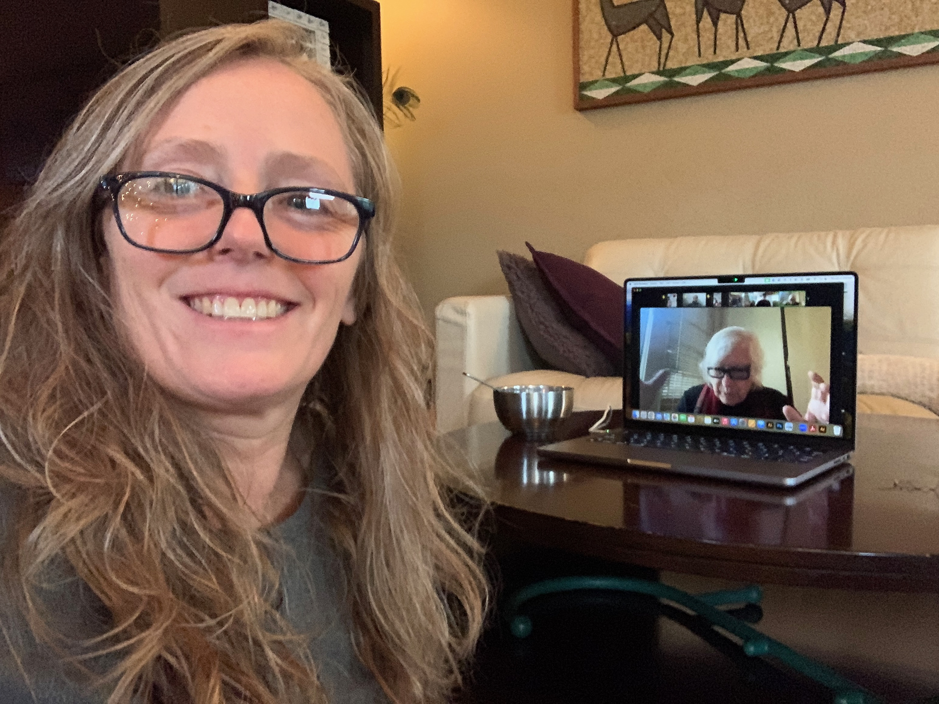 Zoom session with NQ