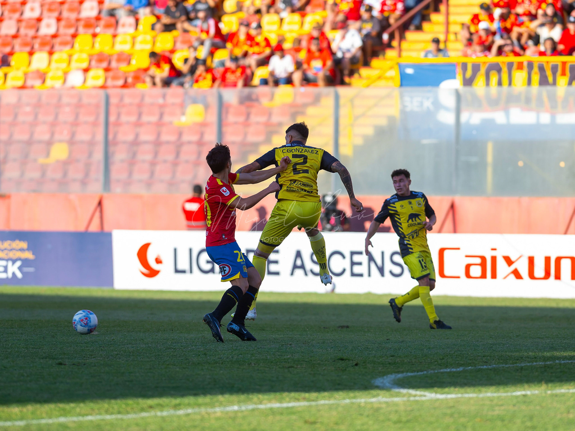 Santiago, Chile - 21 de febrero de 2026: partido entre Union Española y San Luis de Quillota válido por la fecha21 de febrero de 2026:de la Liga de Ascenso 2026, disputado en el Estadio Santa Laura. Foto: Miguel Lemus
