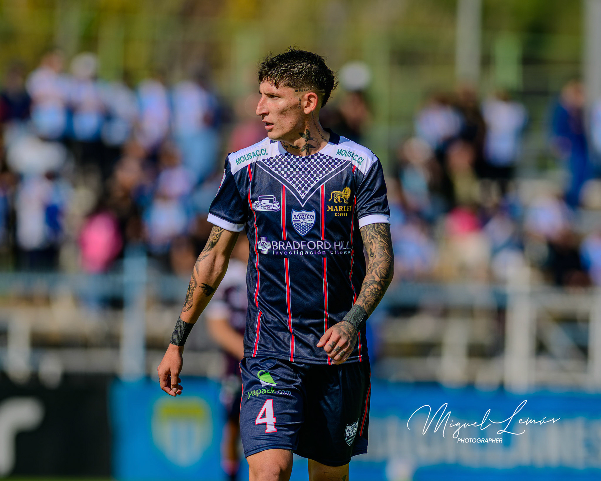Santiago, Chile - 2026-05-16: Acción del partido entre Deportes Recoleta  vs   Club Deportes Magallanes Liga de Ascenso 2026 disputado en el Estadio Municipal de San Bernardo  Foto: Miguel Lemus Dávila
