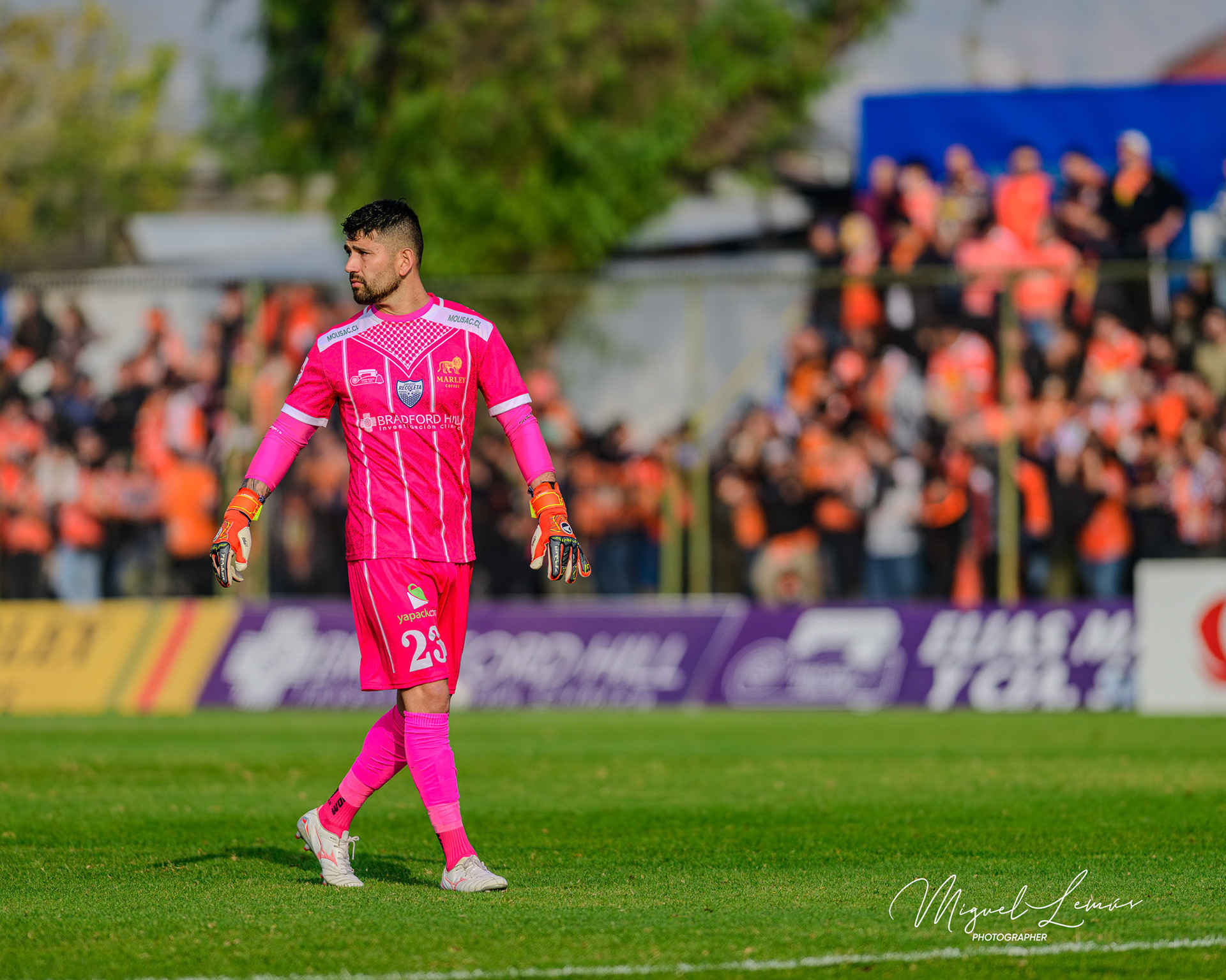 Santiago, Chile - 2026-05-21: Acción del partido entre Deportes Recoleta Vs Cobreloa Liga de Ascenso 2026 disputado en el  Estadio Municipal de RecoletaFecha 13 del campeonato de Ascenso 2026Foto: Miguel Lemus Dávila