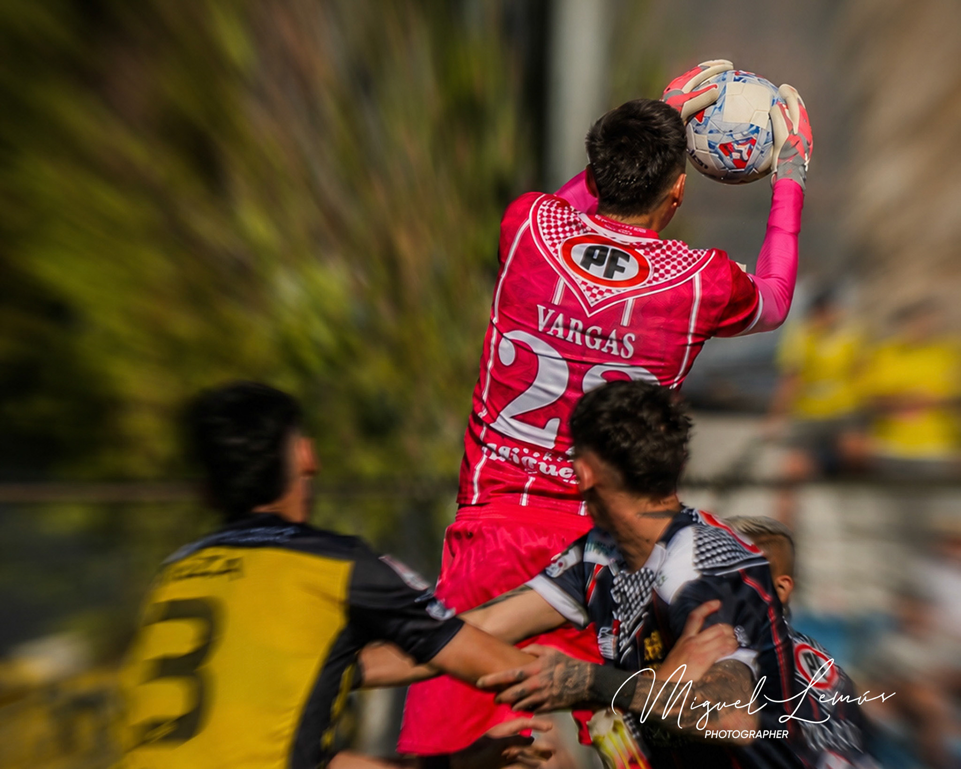 Santiago, Chile - 2026-05-30: Acción del partido entre Deportes Recoleta  y San Luis   Liga de Ascenso   2026 disputado en el  Estadio Municipal; de Recoleta Fecha 14 del campeonato  2026Foto: Miguel Lemus Dávila