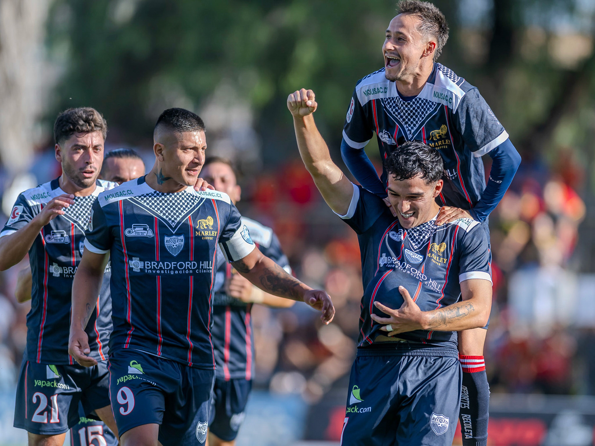 Santiago, Chile - 27 de febrero de 2026: partido entre Union Española y Deportes Recoleta válido por la fecha 2 del 2026 ,de la Liga de Ascenso 2026, disputado en el Estadio Popular de Recoleta Leonel Sanchez Foto: Miguel LemusFoto: Miguel Lemus Dávila