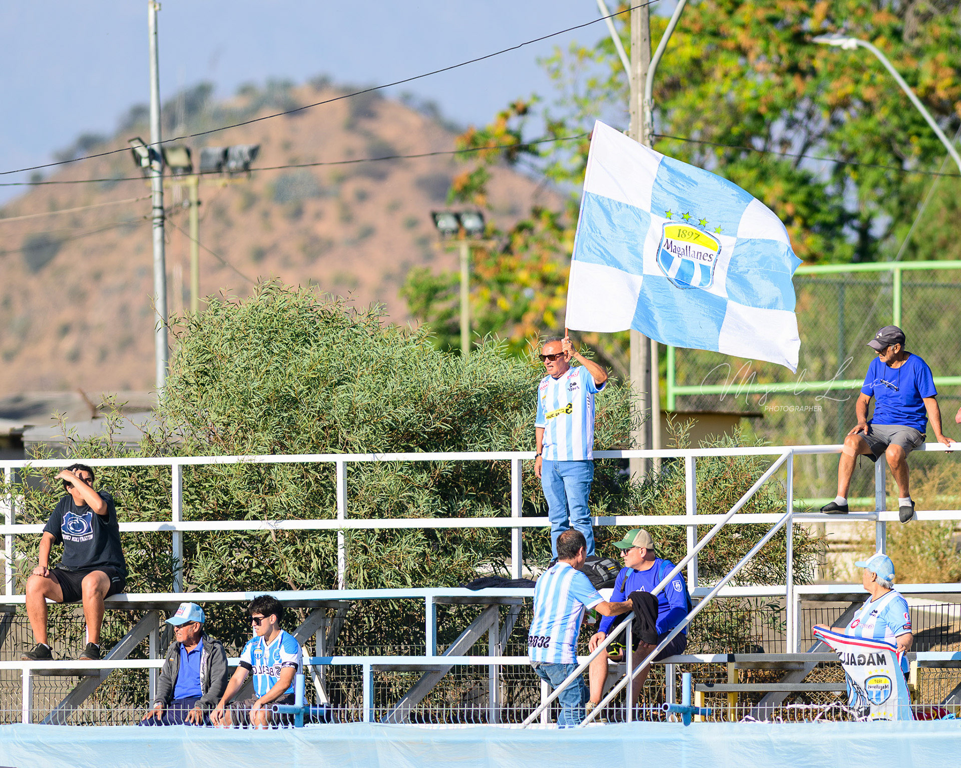 Santiago, Chile - 2026-03-30: Acción del partido entre Deportes Magallanes vs Ranger de Talca  por la Liga de Ascenso 2026 disputado en el Estadio Municipal de San BernardoFoto: Miguel Lemus Dávila