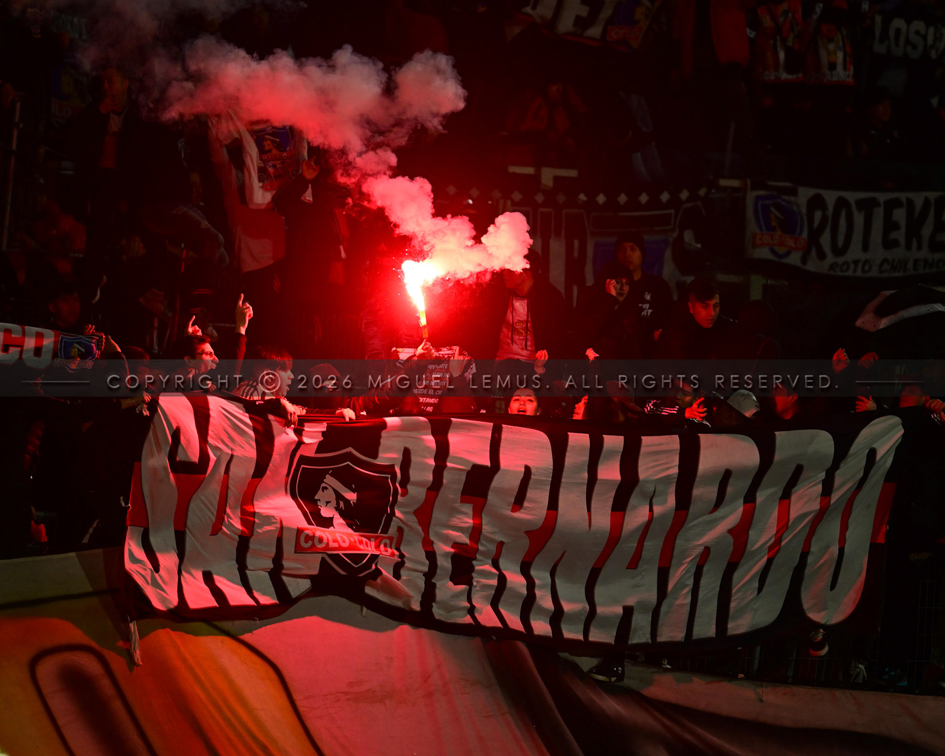 General view of play during the Copa Chile 2026  match between Unión Española   and Colo Colo   at  Estadio Nacional Julio Martinez  , Chile.Players Show