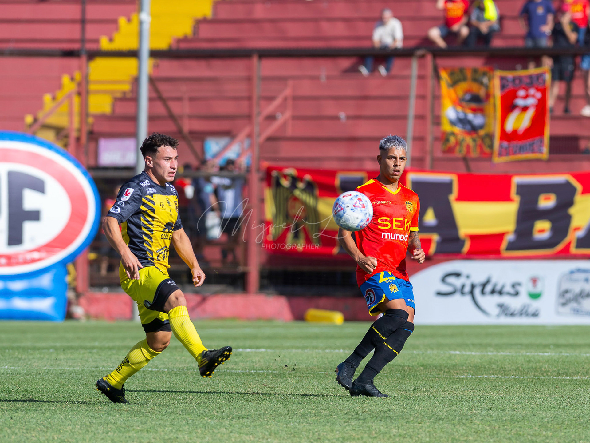 Santiago, Chile - 21 de febrero de 2026: partido entre Union Española y San Luis de Quillota válido por la fecha21 de febrero de 2026:de la Liga de Ascenso 2026, disputado en el Estadio Santa Laura. Foto: Miguel Lemus