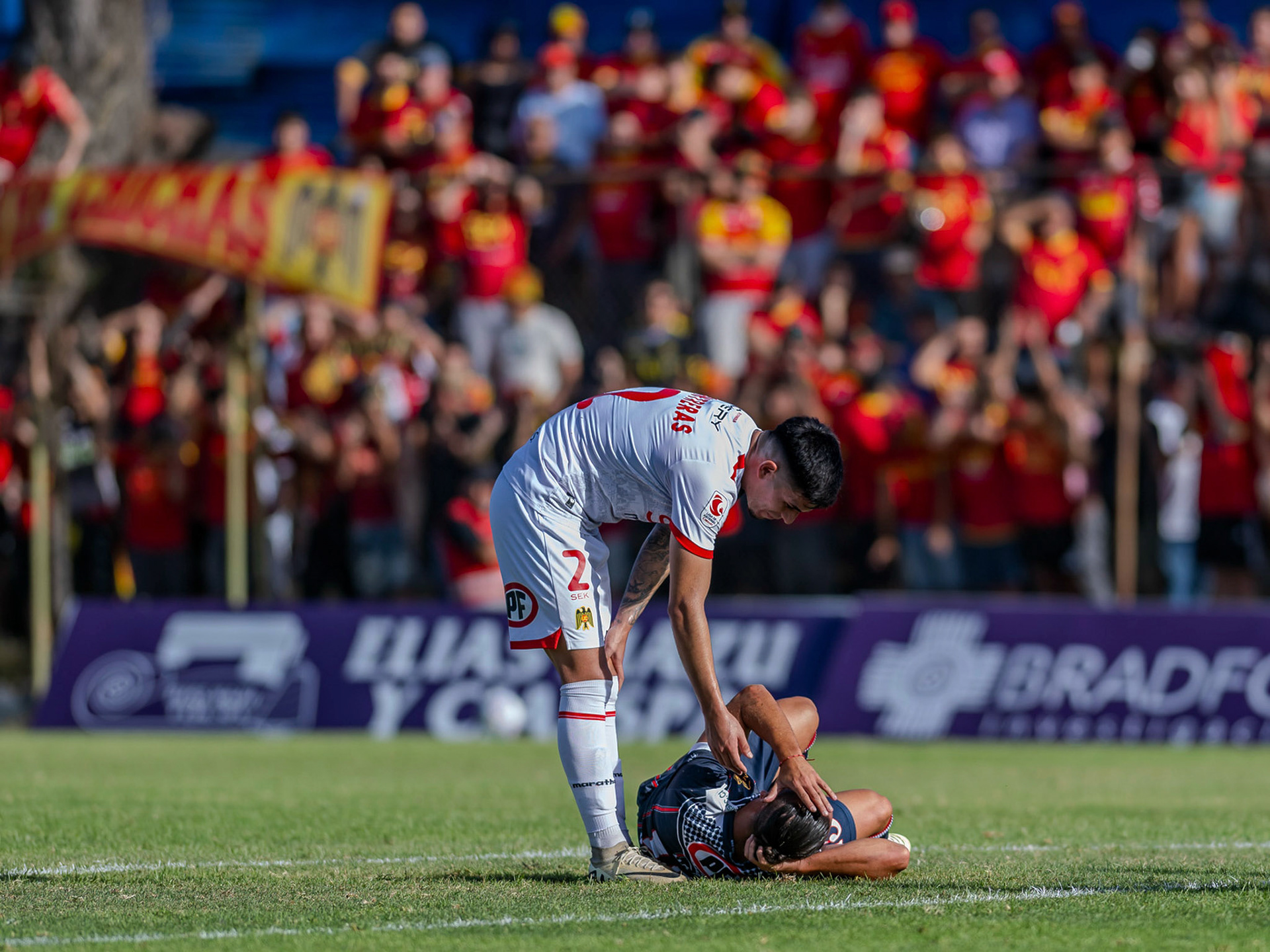 Santiago, Chile - 27 de febrero de 2026: partido entre Union Española y Deportes Recoleta válido por la fecha 2 del 2026 ,de la Liga de Ascenso 2026, disputado en el Estadio Popular de Recoleta Leonel Sanchez Foto: Miguel LemusFoto: Miguel Lemus Dávila
