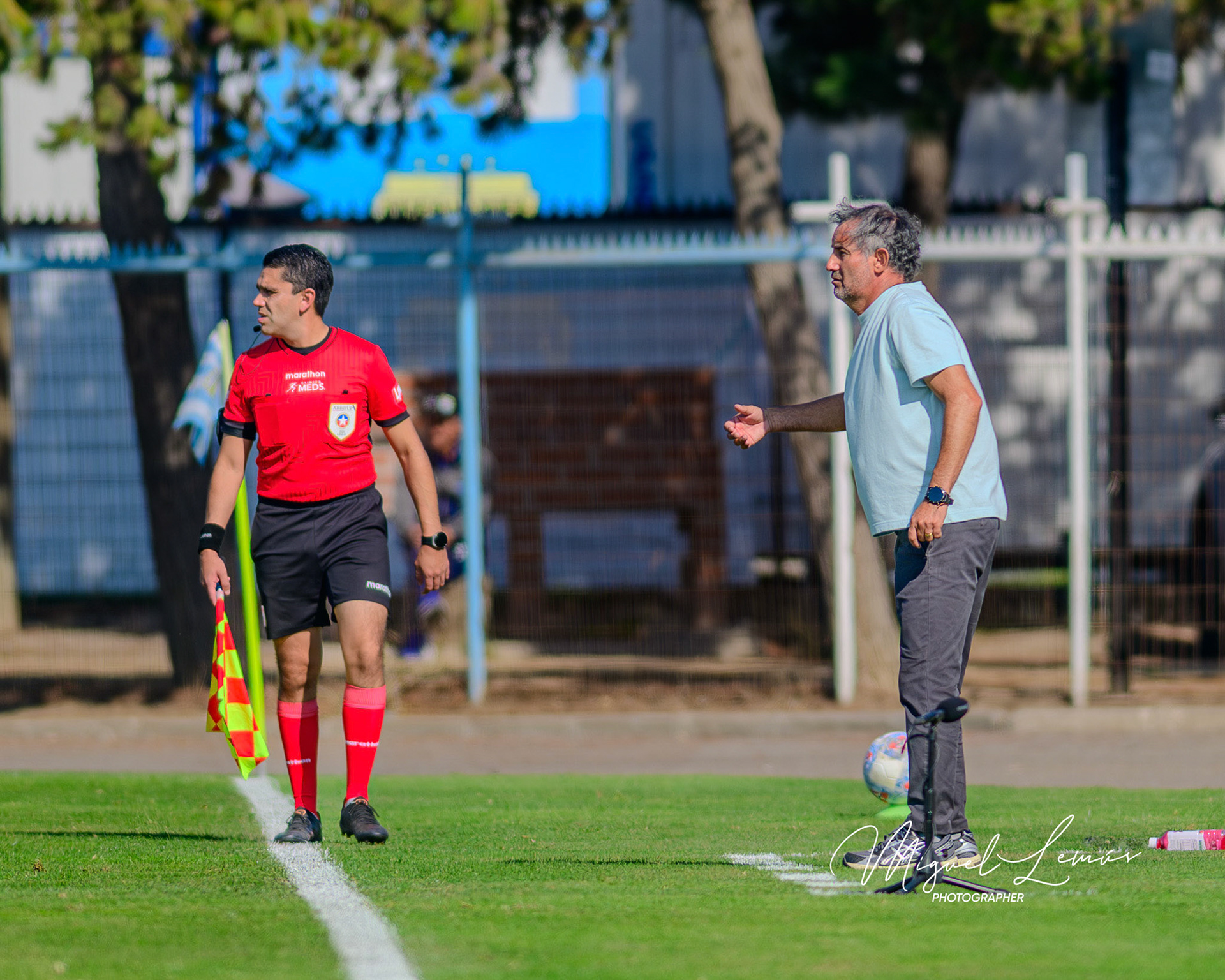 Santiago, Chile - 2026-05-16: Acción del partido entre Deportes Recoleta  vs   Club Deportes Magallanes Liga de Ascenso 2026 disputado en el Estadio Municipal de San Bernardo  Foto: Miguel Lemus Dávila