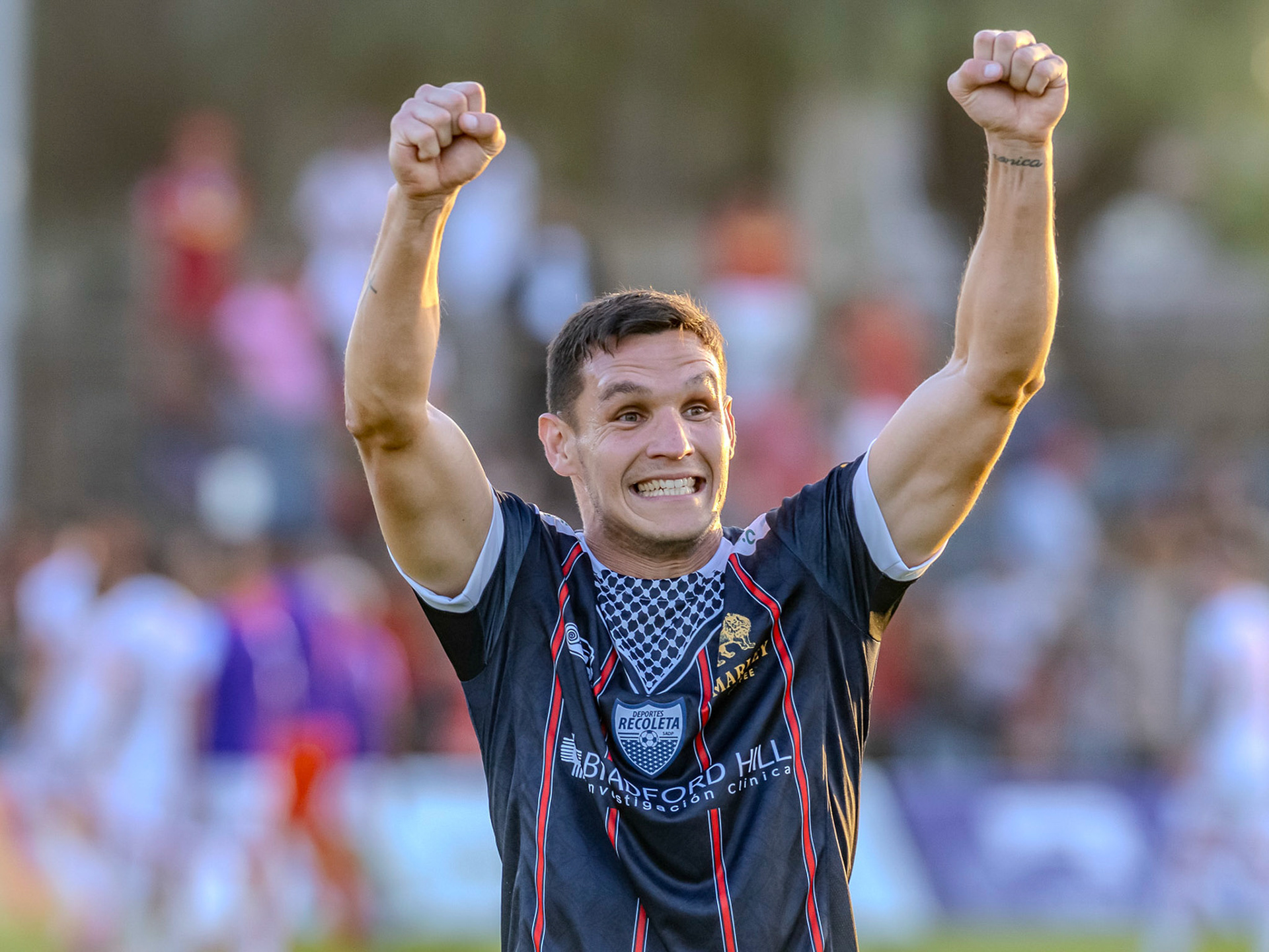 Santiago, Chile - 27 de febrero de 2026: partido entre Union Española y Deportes Recoleta válido por la fecha 2 del 2026 ,de la Liga de Ascenso 2026, disputado en el Estadio Popular de Recoleta Leonel Sanchez Foto: Miguel LemusFoto: Miguel Lemus Dávila