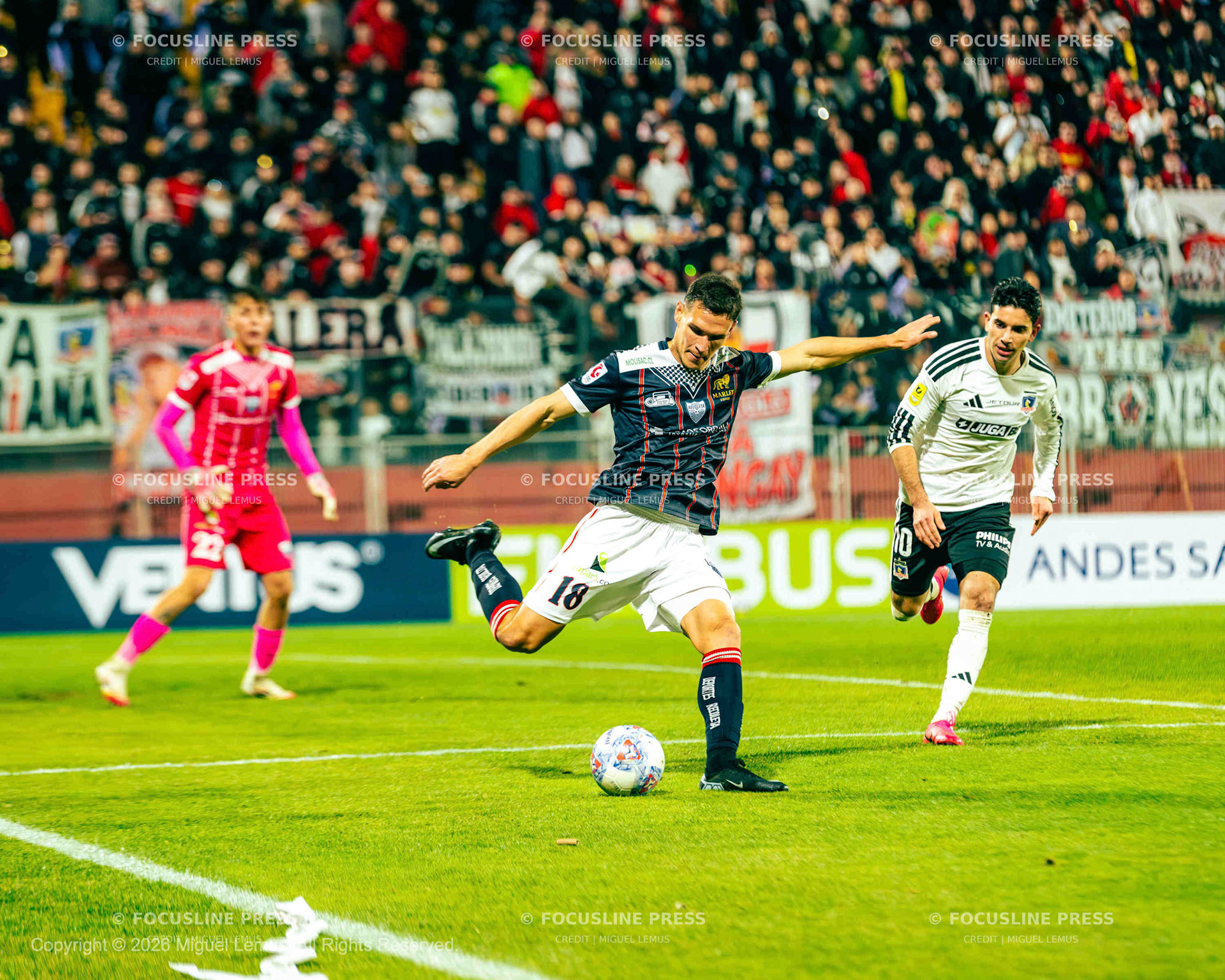 General view of play during the Liga de Ascenso 2026  match between Deportes Recoleta  and  Colo-Colo  at  estadio Santa Laura in Santiago , Chile, 2026-06-20 18:52(Photo by Miguel Lemus)