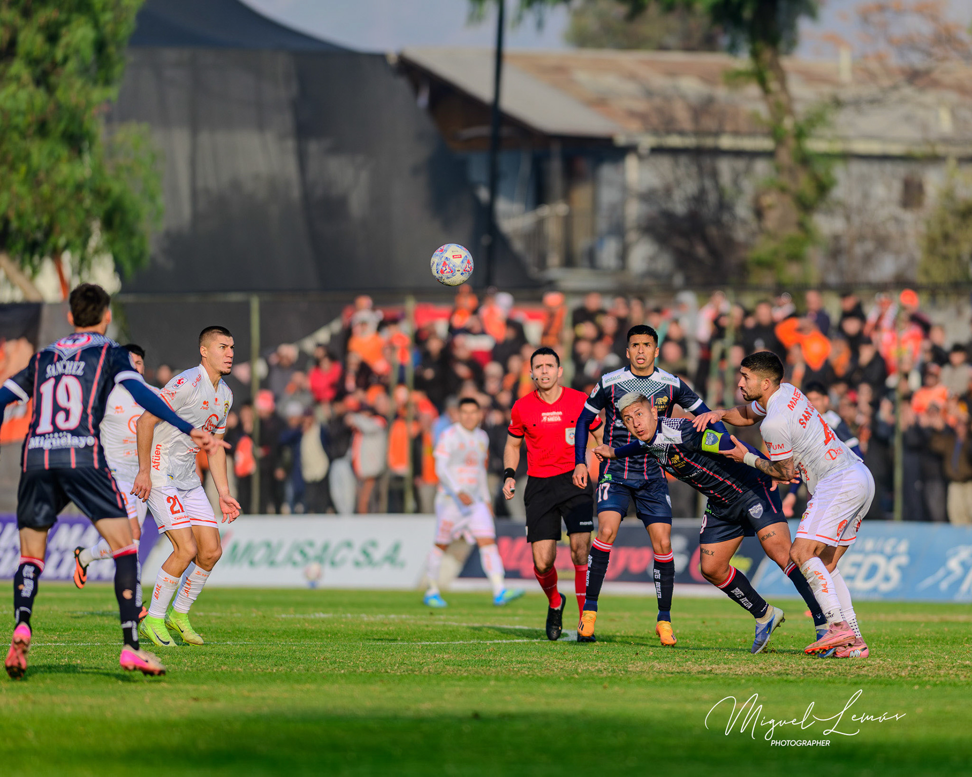 Santiago, Chile - 2026-05-21: Acción del partido entre Deportes Recoleta Vs Cobreloa Liga de Ascenso 2026 disputado en el  Estadio Municipal de RecoletaFecha 13 del campeonato de Ascenso 2026Foto: Miguel Lemus Dávila