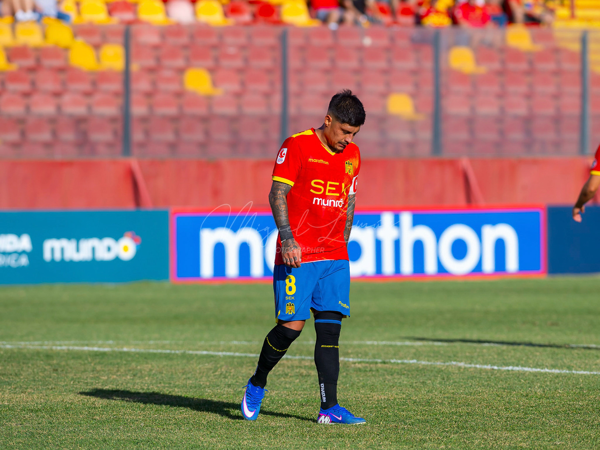 Santiago, Chile - 21 de febrero de 2026: partido entre Union Española y San Luis de Quillota válido por la fecha21 de febrero de 2026:de la Liga de Ascenso 2026, disputado en el Estadio Santa Laura. Foto: Miguel Lemus