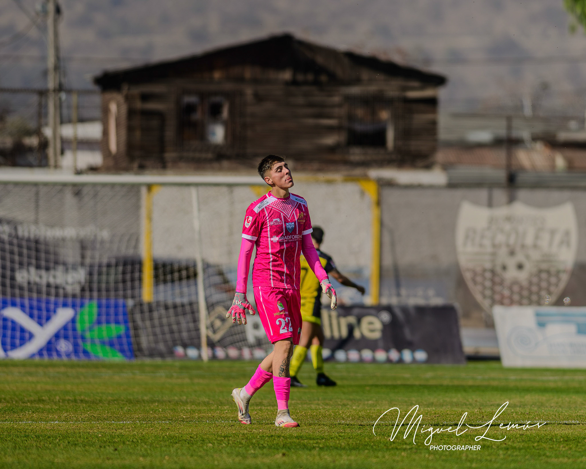 Santiago, Chile - 2026-05-30: Acción del partido entre Deportes Recoleta  y San Luis   Liga de Ascenso   2026 disputado en el  Estadio Municipal; de Recoleta Fecha 14 del campeonato  2026Foto: Miguel Lemus Dávila