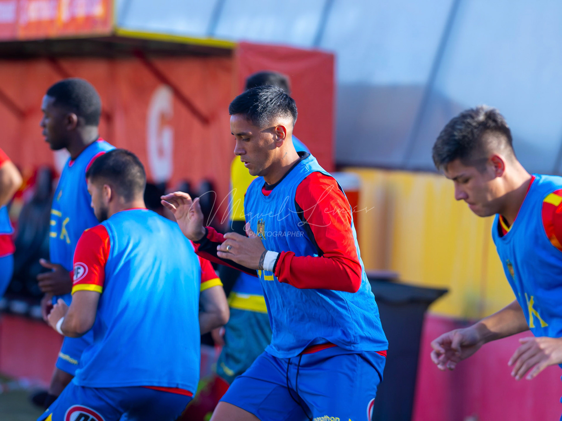Santiago, Chile - 21 de febrero de 2026: partido entre Union Española y San Luis de Quillota válido por la fecha21 de febrero de 2026:de la Liga de Ascenso 2026, disputado en el Estadio Santa Laura. Foto: Miguel Lemus