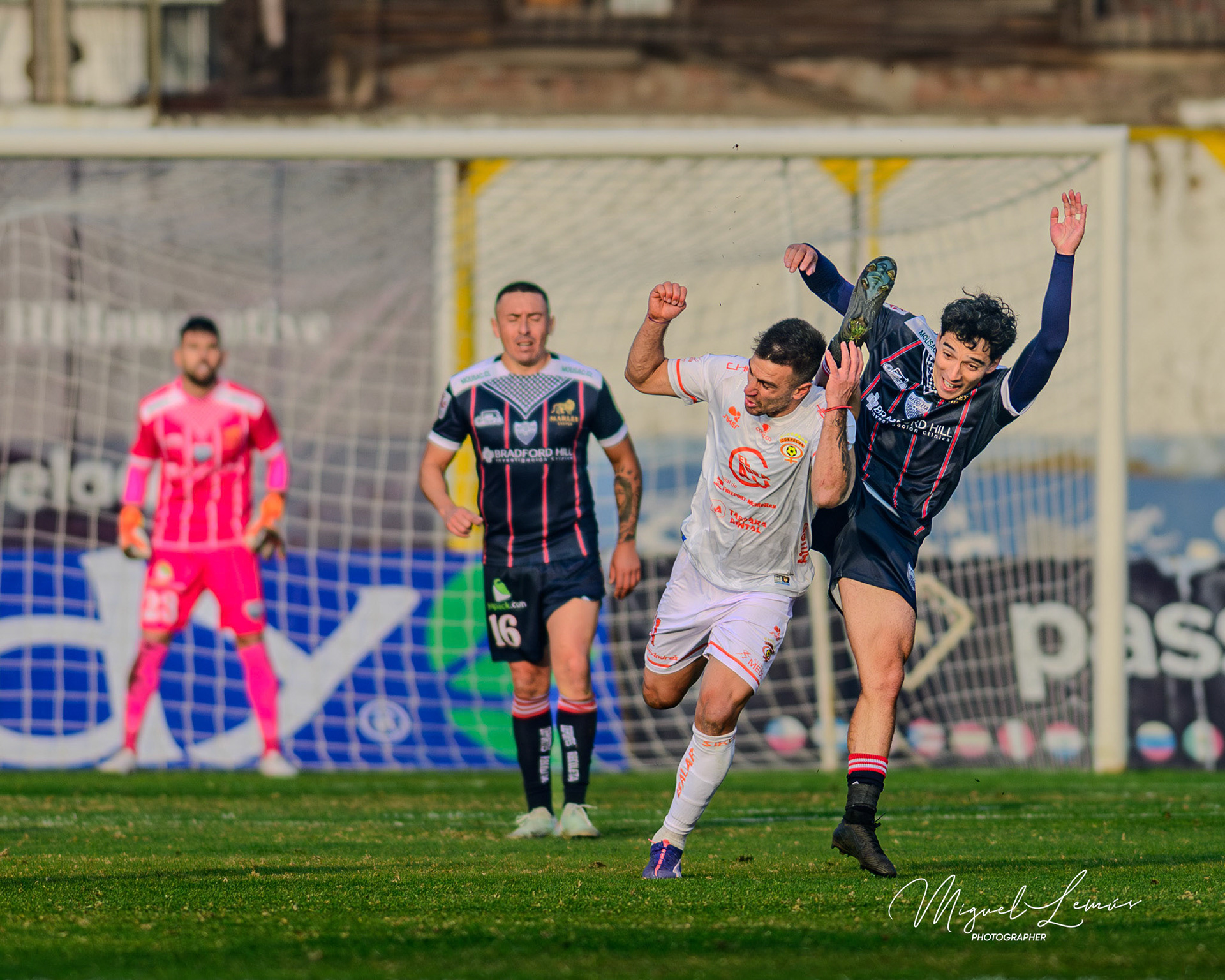 Santiago, Chile - 2026-05-21: Acción del partido entre Deportes Recoleta Vs Cobreloa Liga de Ascenso 2026 disputado en el  Estadio Municipal de RecoletaFecha 13 del campeonato de Ascenso 2026Foto: Miguel Lemus Dávila