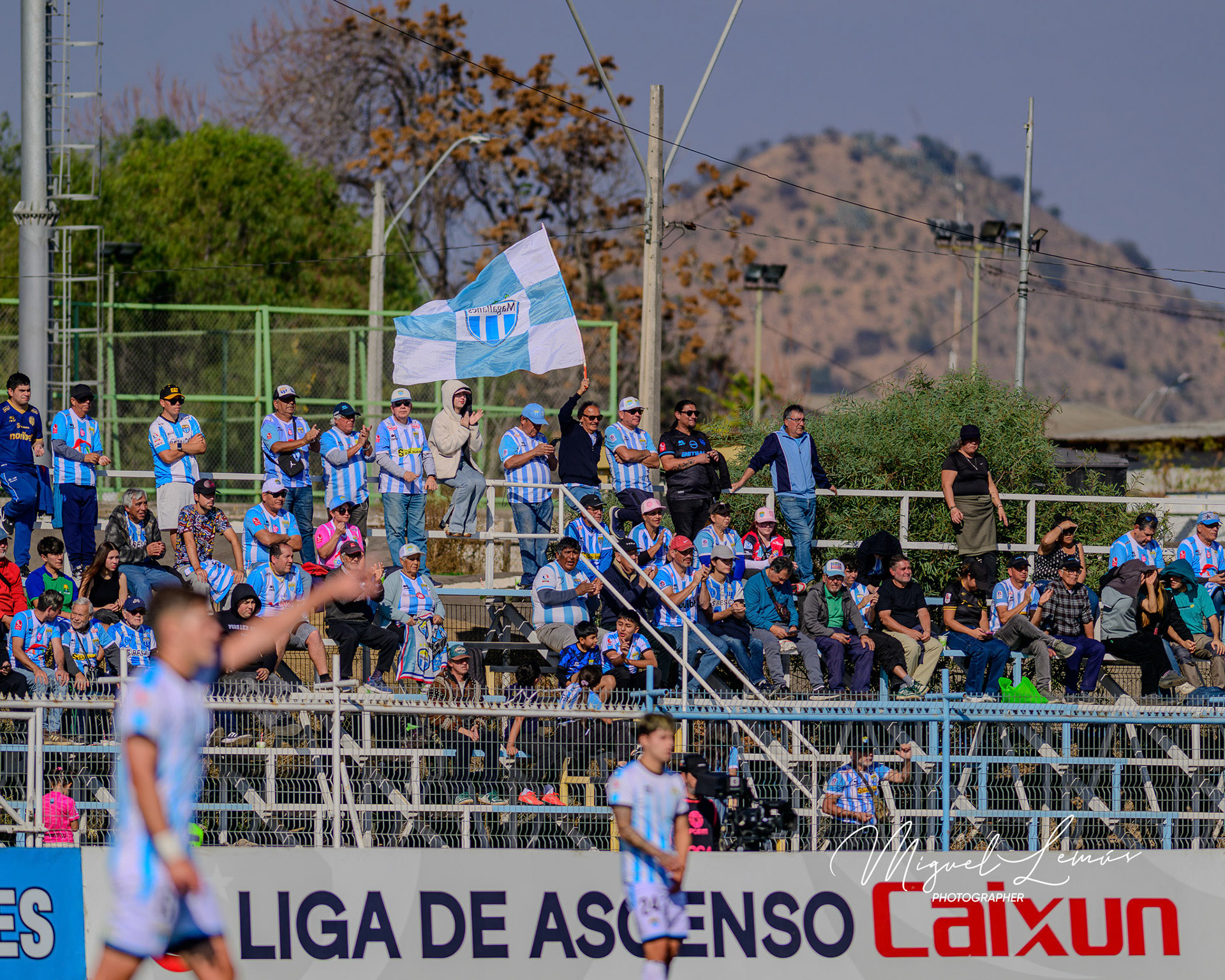 Santiago, Chile - 2026-05-16: Acción del partido entre Deportes Recoleta  vs   Club Deportes Magallanes Liga de Ascenso 2026 disputado en el Estadio Municipal de San Bernardo  Foto: Miguel Lemus Dávila