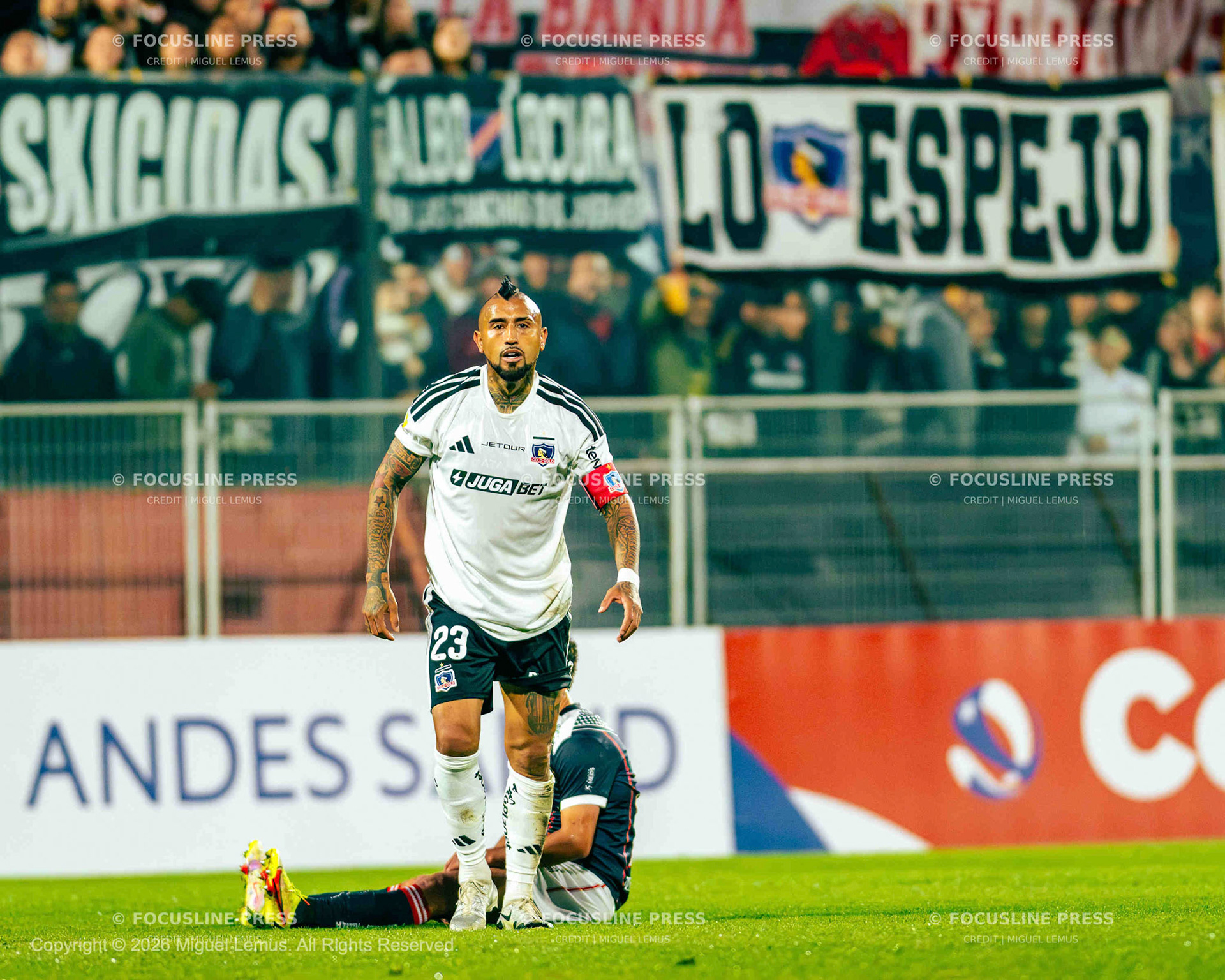 General view of play during the Liga de Ascenso 2026  match between Deportes Recoleta  and  Colo-Colo  at  estadio Santa Laura in Santiago , Chile, 2026-06-20 17:55(Photo by Miguel Lemus)