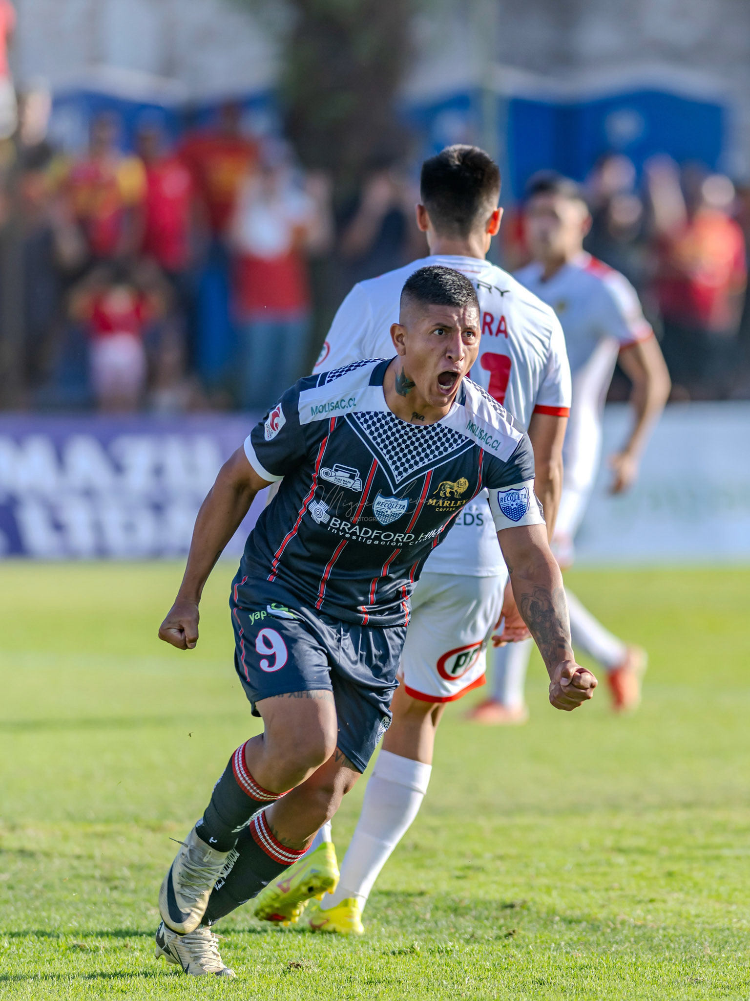 Santiago, Chile - 27 de febrero de 2026: partido entre Union Española y Deportivo Recoleta válido por la fecha 2 del 2026 ,de la Liga de Ascenso 2026, disputado en el Estadio Popular de Recoleta Leonel SanchezFoto: Miguel Lemus