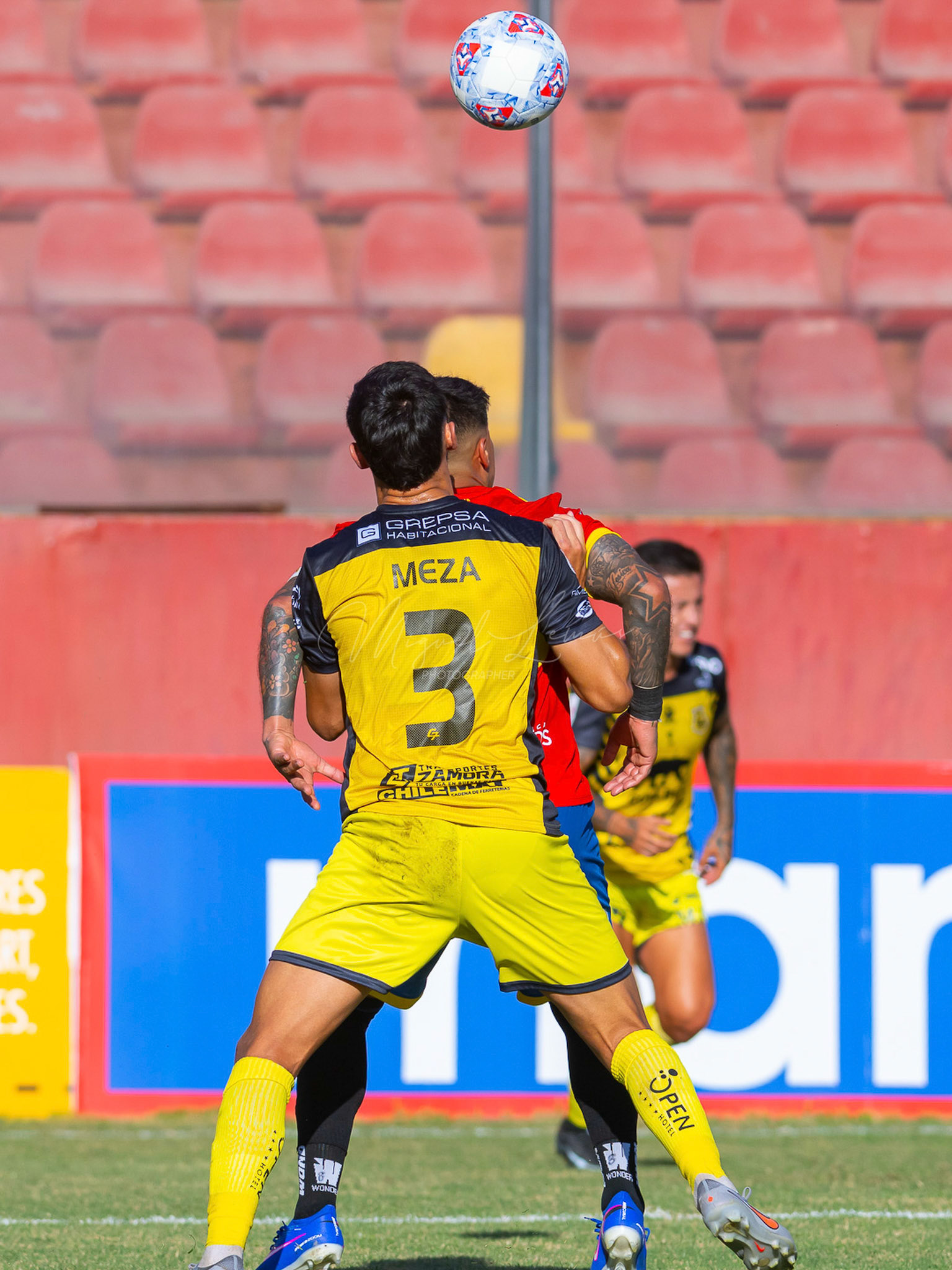 Santiago, Chile - 21 de febrero de 2026: partido entre Union Española y San Luis de Quillota válido por la fecha21 de febrero de 2026:de la Liga de Ascenso 2026, disputado en el Estadio Santa Laura. Foto: Miguel Lemus