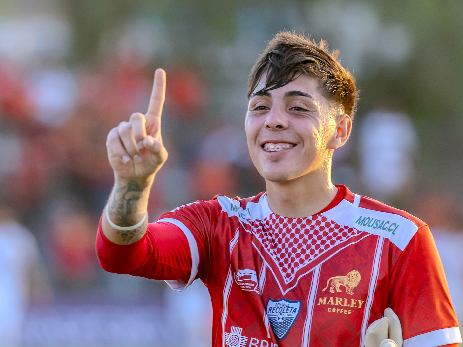 Santiago, Chile - 27 de febrero de 2026: partido entre Union Española y Deportes Recoleta válido por la fecha 2 del 2026 ,de la Liga de Ascenso 2026, disputado en el Estadio Popular de Recoleta Leonel Sanchez Foto: Miguel LemusFoto: Miguel Lemus Dávila