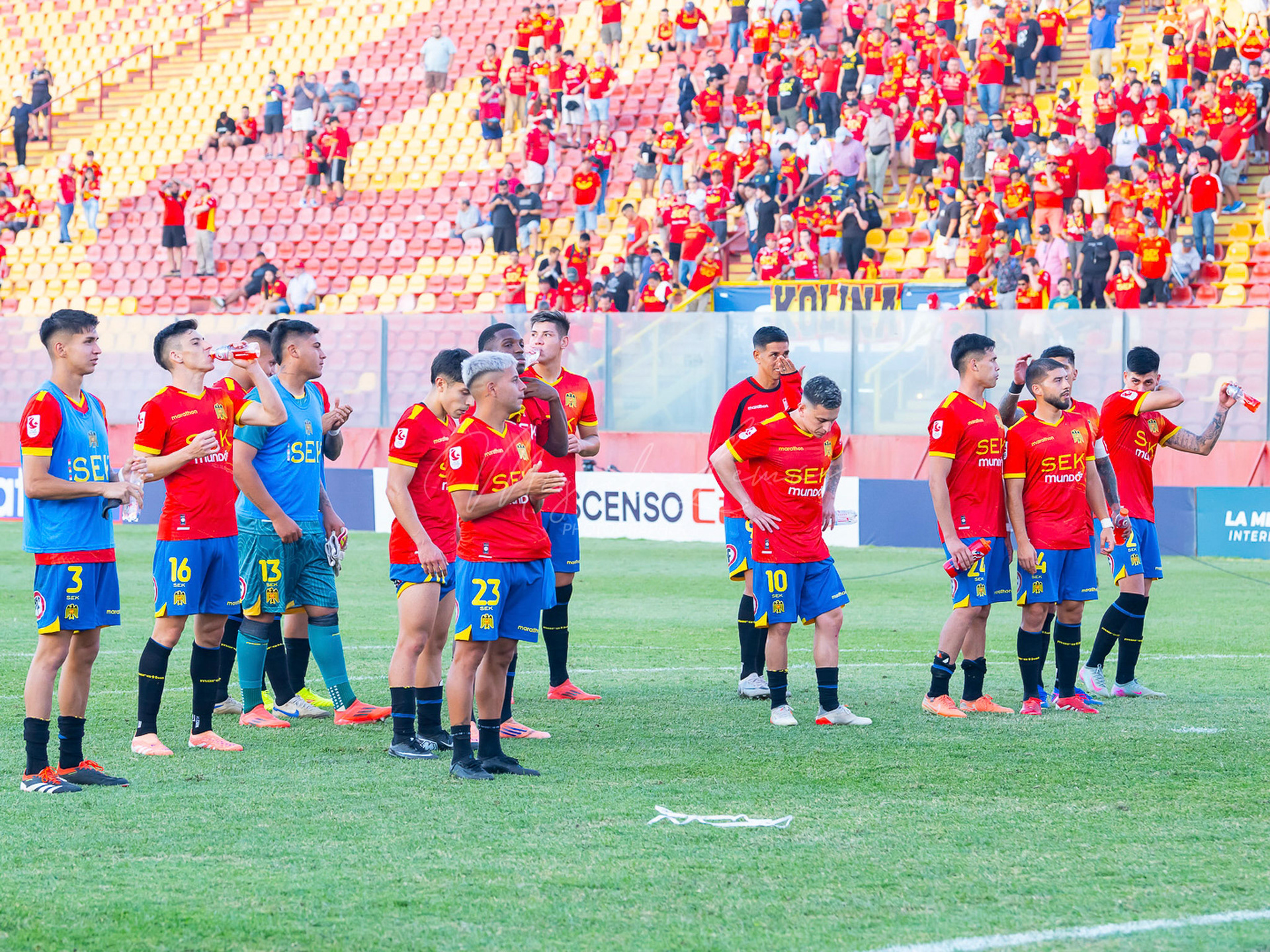 Santiago, Chile - 21 de febrero de 2026: partido entre Union Española y San Luis de Quillota válido por la fecha21 de febrero de 2026:de la Liga de Ascenso 2026, disputado en el Estadio Santa Laura. Foto: Miguel Lemus