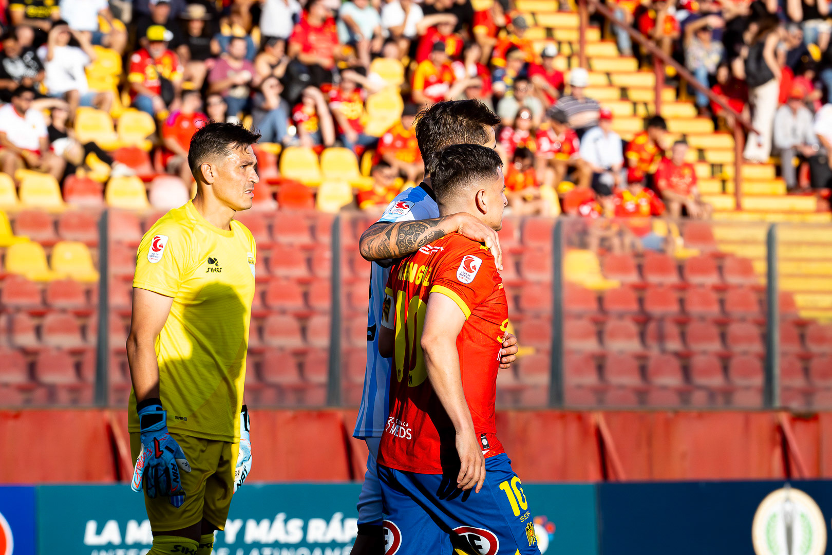 Santiago, Chile - 10 de marzo de 2026: partido entre Union Española y Deportivo Magallanes válido por la fecha 3 del 2026 ,Liga de Ascenso 2026, disputado en el Estadio Santa LauraFoto: Miguel Lemus Dávila