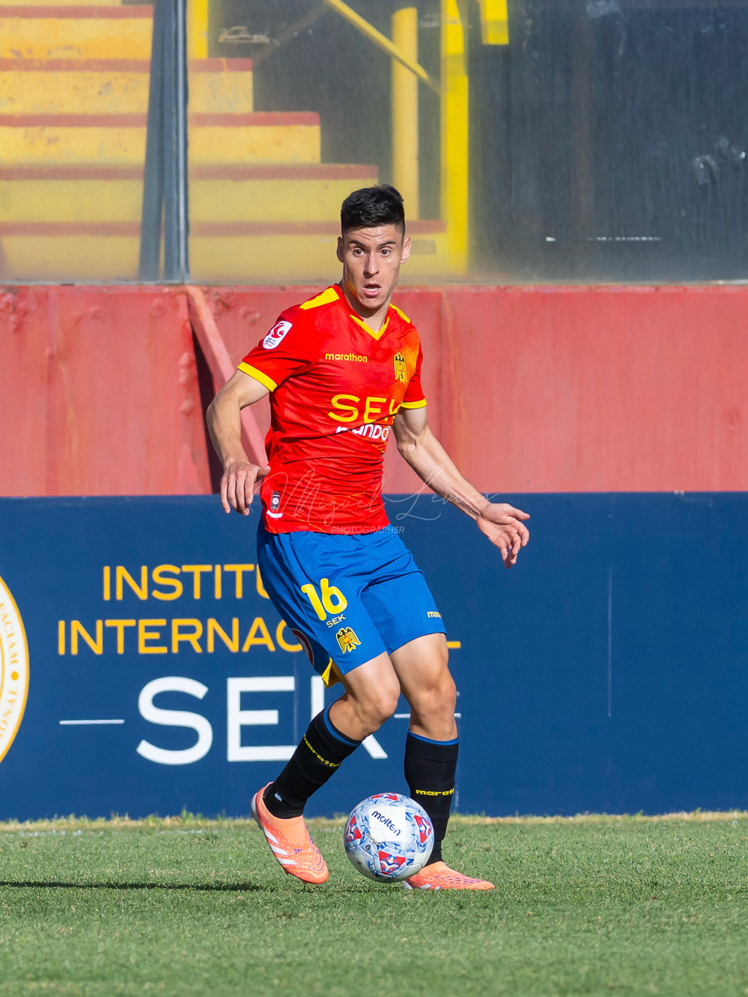 Santiago, Chile - 21 de febrero de 2026: partido entre Union Española y San Luis de Quillota válido por la fecha21 de febrero de 2026:de la Liga de Ascenso 2026, disputado en el Estadio Santa Laura. Foto: Miguel Lemus