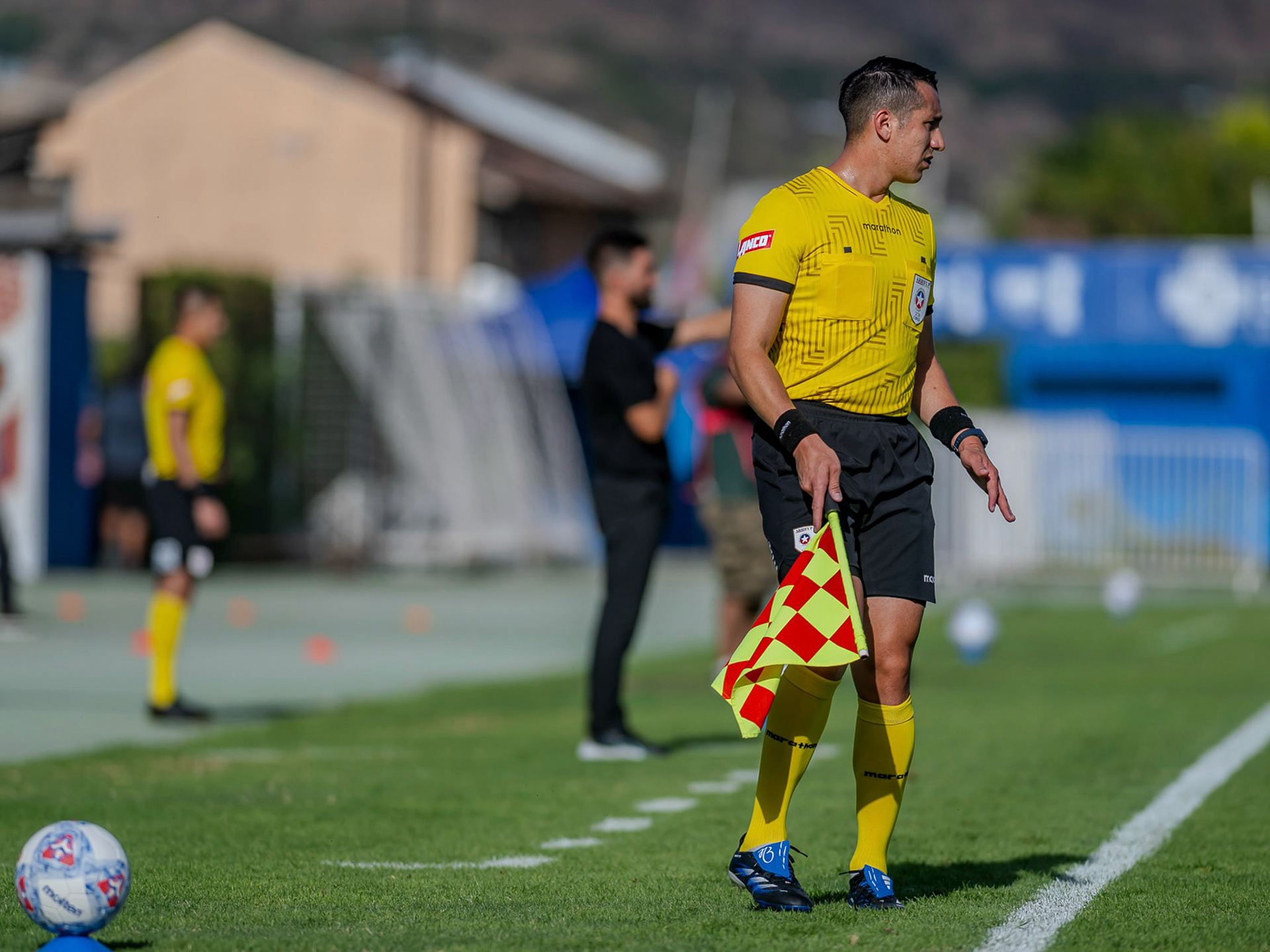 Santiago, Chile - 27 de febrero de 2026: partido entre Union Española y Deportes Recoleta válido por la fecha 2 del 2026 ,de la Liga de Ascenso 2026, disputado en el Estadio Popular de Recoleta Leonel Sanchez Foto: Miguel LemusFoto: Miguel Lemus Dávila