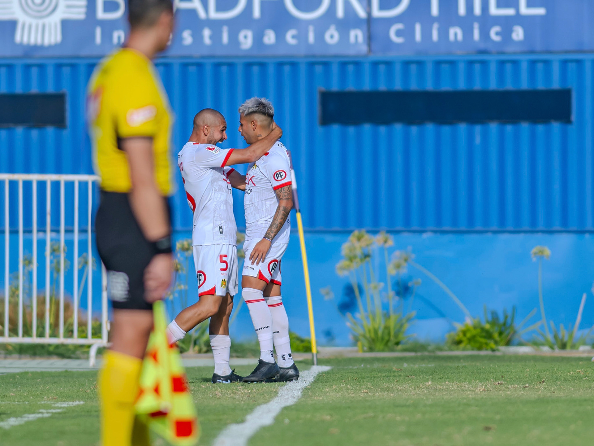Santiago, Chile - 27 de febrero de 2026: partido entre Union Española y Deportes Recoleta válido por la fecha 2 del 2026 ,de la Liga de Ascenso 2026, disputado en el Estadio Popular de Recoleta Leonel Sanchez Foto: Miguel LemusFoto: Miguel Lemus Dávila