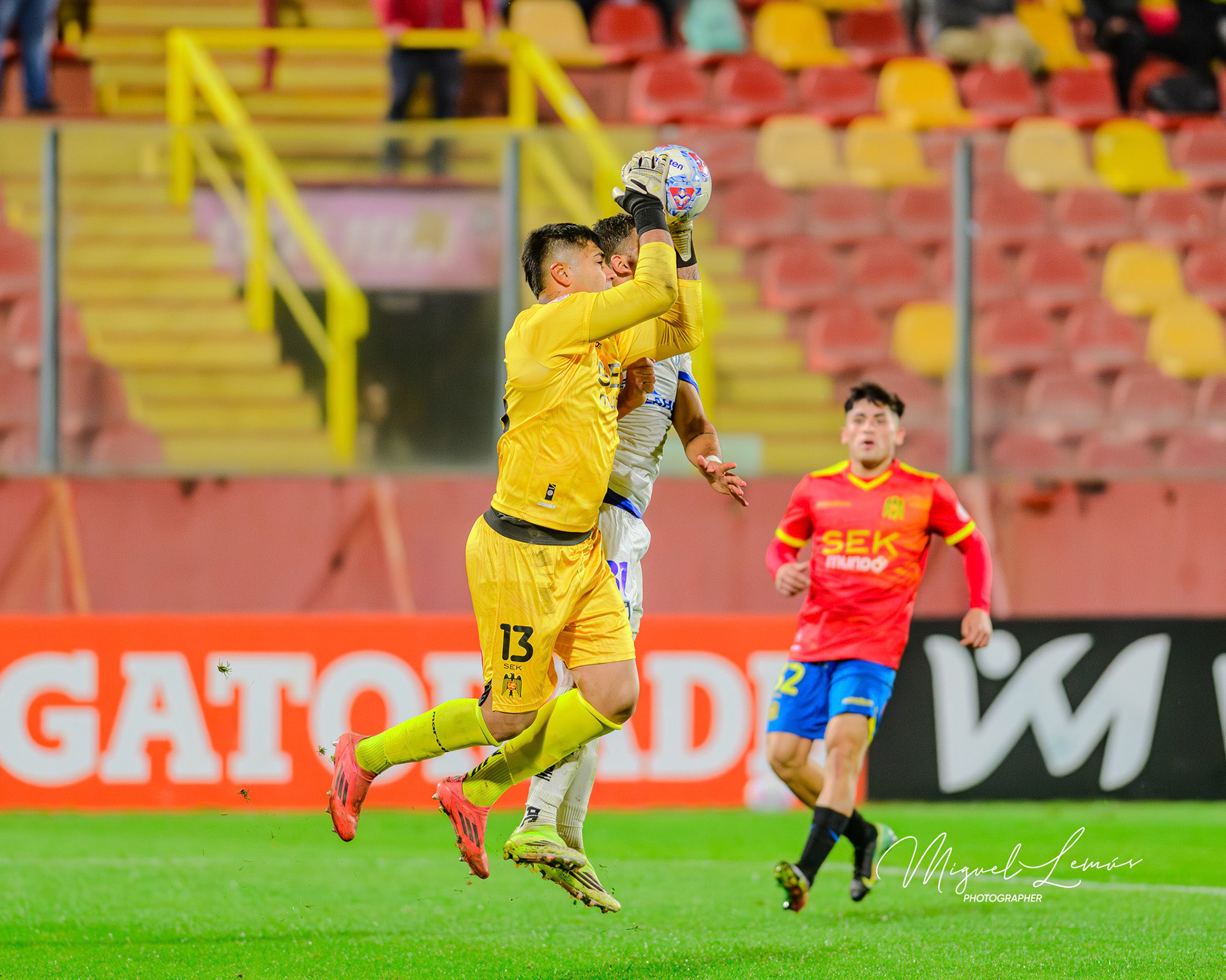 Santiago, Chile - 2026-05-18: Acción del partido entre Union Española  vs Club Deportes Iquique  Liga de Ascenso 2026 disputado en el Estadio Santa Laura  Foto: Miguel Lemus Dávila