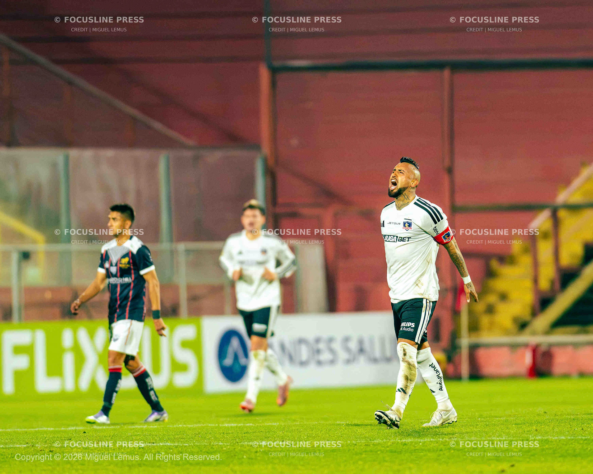 General view of play during the Liga de Ascenso 2026  match between Deportes Recoleta  and  Colo-Colo  at  estadio Santa Laura in Santiago , Chile, 2026-06-20 18:08(Photo by Miguel Lemus)
