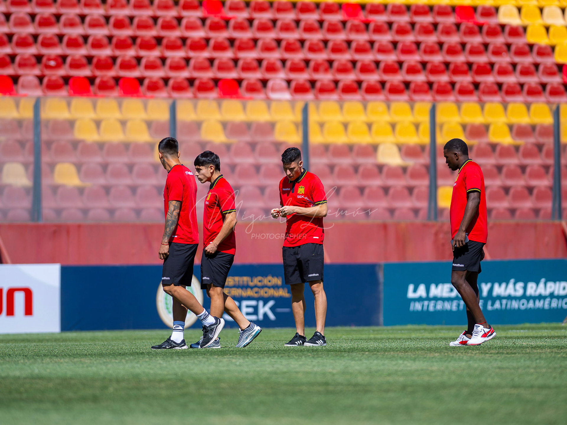 Santiago, Chile - 21 de febrero de 2026: partido entre Union Española y San Luis de Quillota válido por la fecha21 de febrero de 2026:de la Liga de Ascenso 2026, disputado en el Estadio Santa Laura. Foto: Miguel Lemus