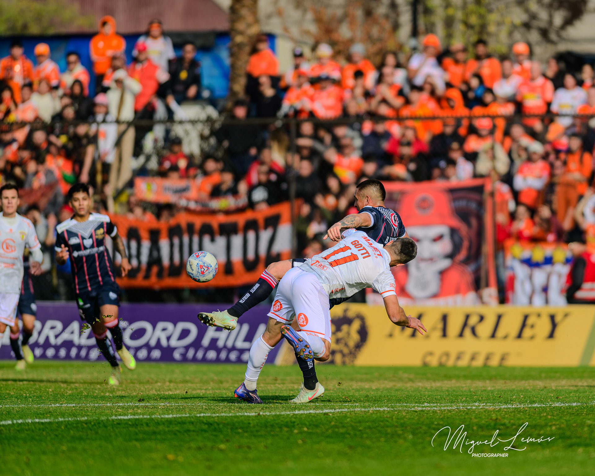Santiago, Chile - 2026-05-21: Acción del partido entre Deportes Recoleta Vs Cobreloa Liga de Ascenso 2026 disputado en el  Estadio Municipal de RecoletaFecha 13 del campeonato de Ascenso 2026Foto: Miguel Lemus Dávila