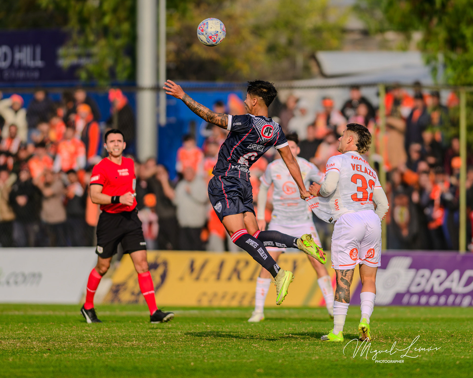 Santiago, Chile - 2026-05-21: Acción del partido entre Deportes Recoleta Vs Cobreloa Liga de Ascenso 2026 disputado en el  Estadio Municipal de RecoletaFecha 13 del campeonato de Ascenso 2026Foto: Miguel Lemus Dávila