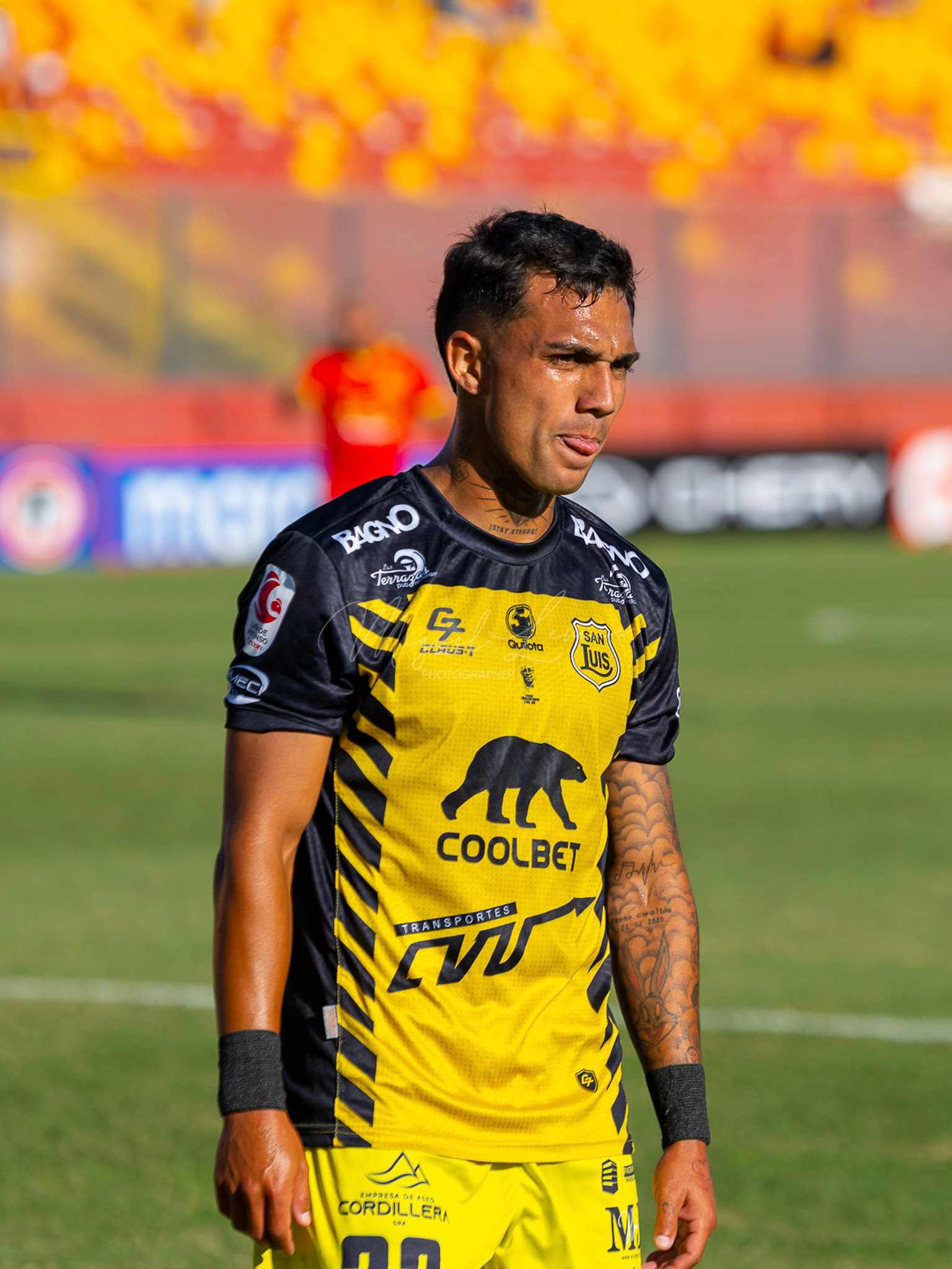 Santiago, Chile - 21 de febrero de 2026: partido entre Union Española y San Luis de Quillota válido por la fecha21 de febrero de 2026:de la Liga de Ascenso 2026, disputado en el Estadio Santa Laura. Foto: Miguel Lemus