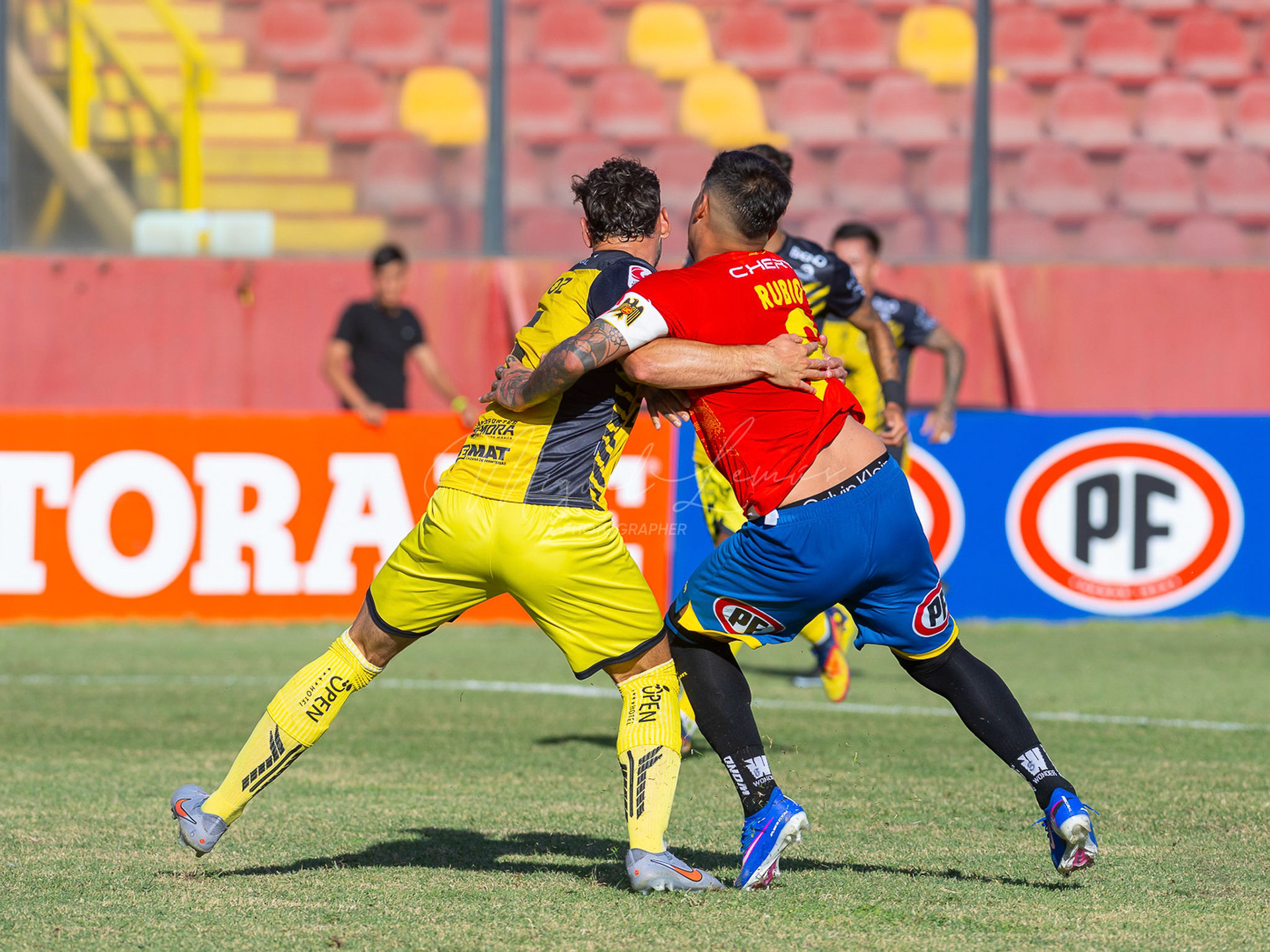 Santiago, Chile - 21 de febrero de 2026: partido entre Union Española y San Luis de Quillota válido por la fecha21 de febrero de 2026:de la Liga de Ascenso 2026, disputado en el Estadio Santa Laura. Foto: Miguel Lemus