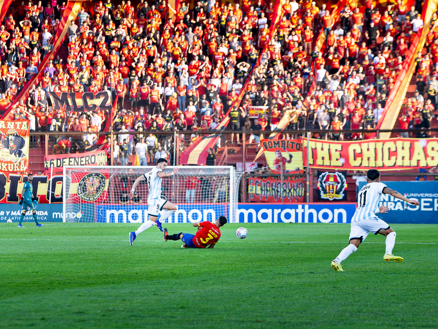 Santiago, Chile - 10 de marzo de 2026: partido entre Union Española y Deportivo Magallanes válido por la fecha 3 del 2026 ,Liga de Ascenso 2026, disputado en el Estadio Santa LauraFoto: Miguel Lemus Dávila