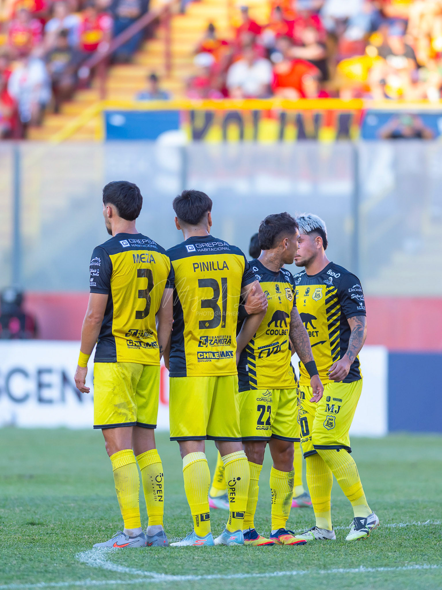 Santiago, Chile - 21 de febrero de 2026: partido entre Union Española y San Luis de Quillota válido por la fecha21 de febrero de 2026:de la Liga de Ascenso 2026, disputado en el Estadio Santa Laura. Foto: Miguel Lemus