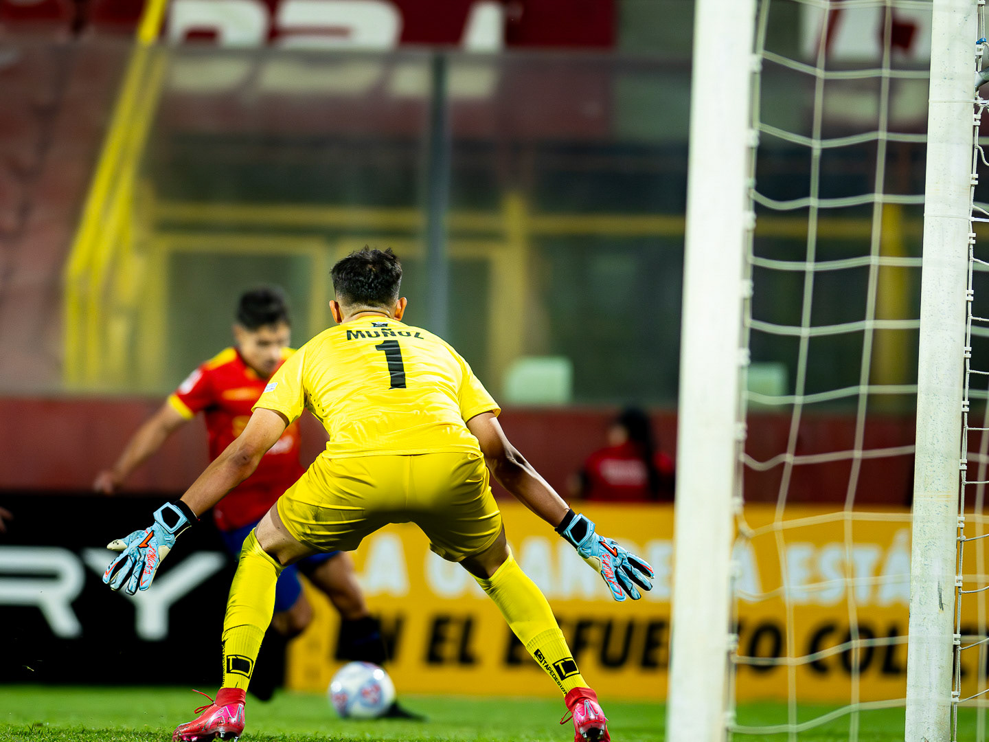 Santiago, Chile - 10 de marzo de 2026: partido entre Union Española y Deportivo Magallanes válido por la fecha 3 del 2026 ,Liga de Ascenso 2026, disputado en el Estadio Santa LauraFoto: Miguel Lemus Dávila