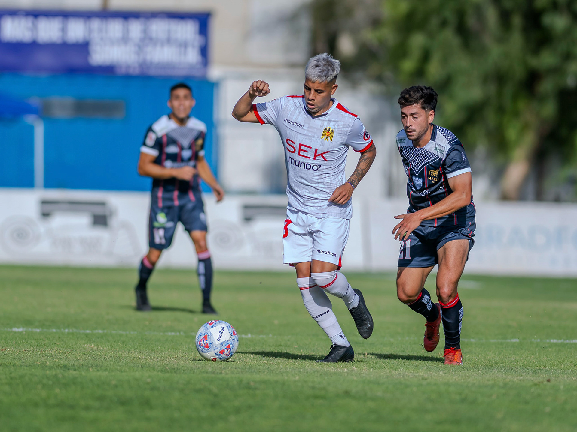 Santiago, Chile - 27 de febrero de 2026: partido entre Union Española y Deportes Recoleta válido por la fecha 2 del 2026 ,de la Liga de Ascenso 2026, disputado en el Estadio Popular de Recoleta Leonel Sanchez Foto: Miguel LemusFoto: Miguel Lemus Dávila