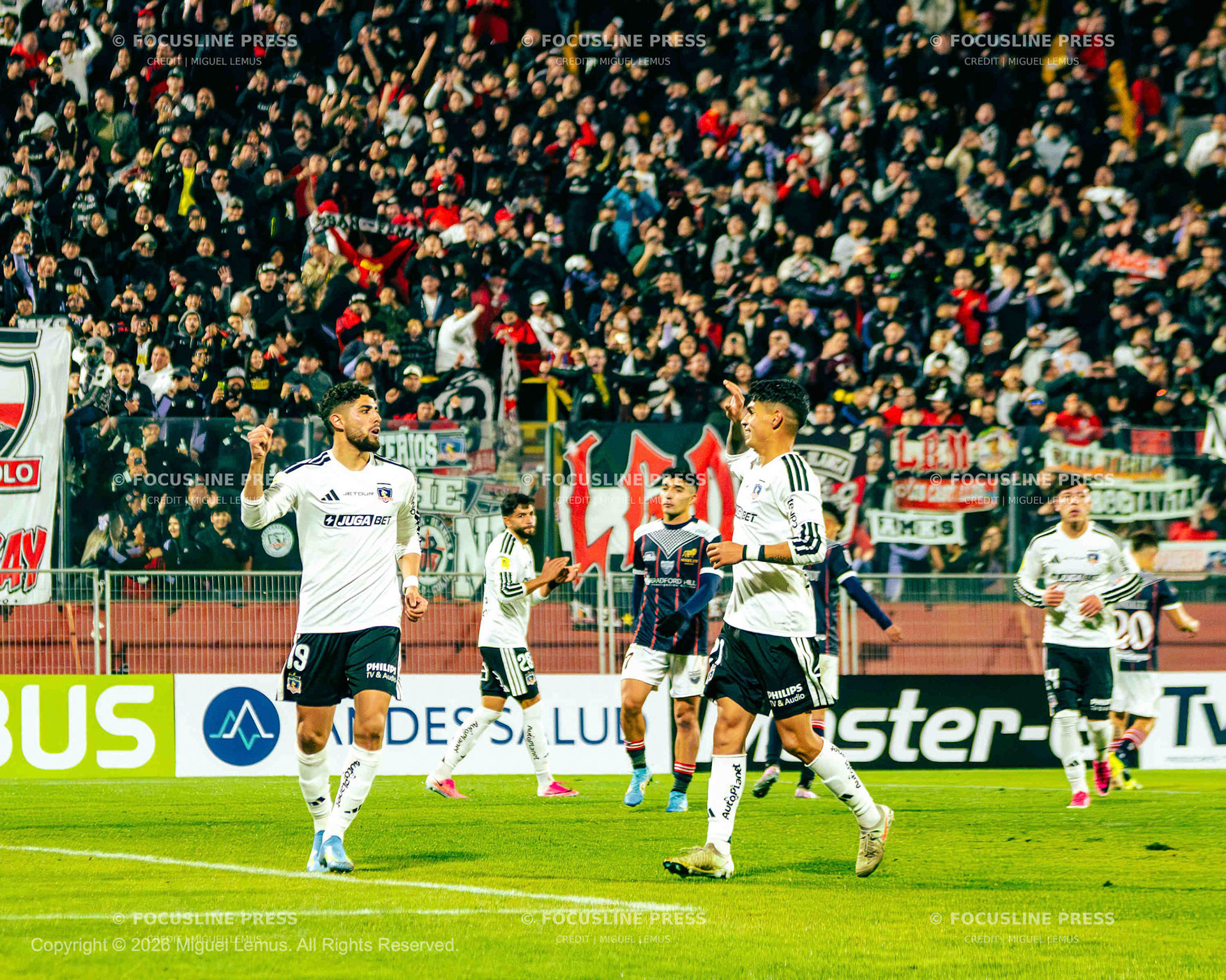 General view of play during the Liga de Ascenso 2026  match between Deportes Recoleta and  Colo-Colo  at  estadio Santa Laura in Santiago , Chile, 2026-06-20 18:47(Photo by Miguel Lemus)