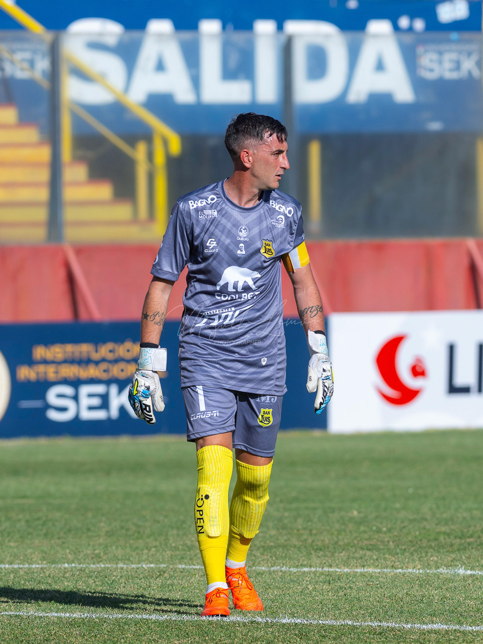 Santiago, Chile - 21 de febrero de 2026: partido entre Union Española y San Luis de Quillota válido por la fecha21 de febrero de 2026:de la Liga de Ascenso 2026, disputado en el Estadio Santa Laura. Foto: Miguel Lemus