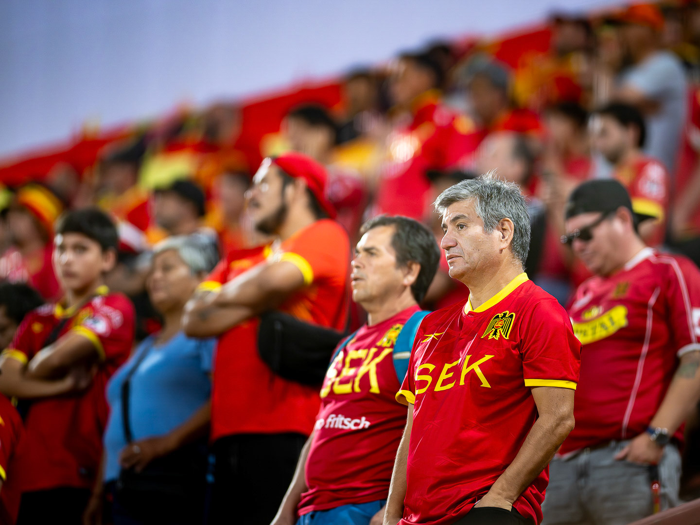 Santiago, Chile - 10 de marzo de 2026: partido entre Union Española y Deportivo Magallanes válido por la fecha 3 del 2026 ,Liga de Ascenso 2026, disputado en el Estadio Santa LauraFoto: Miguel Lemus Dávila