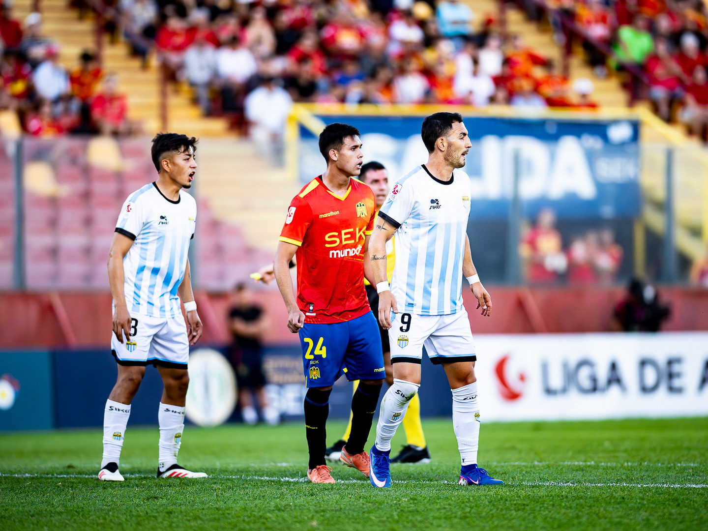 Santiago, Chile - 10 de marzo de 2026: partido entre Union Española y Deportivo Magallanes válido por la fecha 3 del 2026 ,Liga de Ascenso 2026, disputado en el Estadio Santa LauraFoto: Miguel Lemus Dávila
