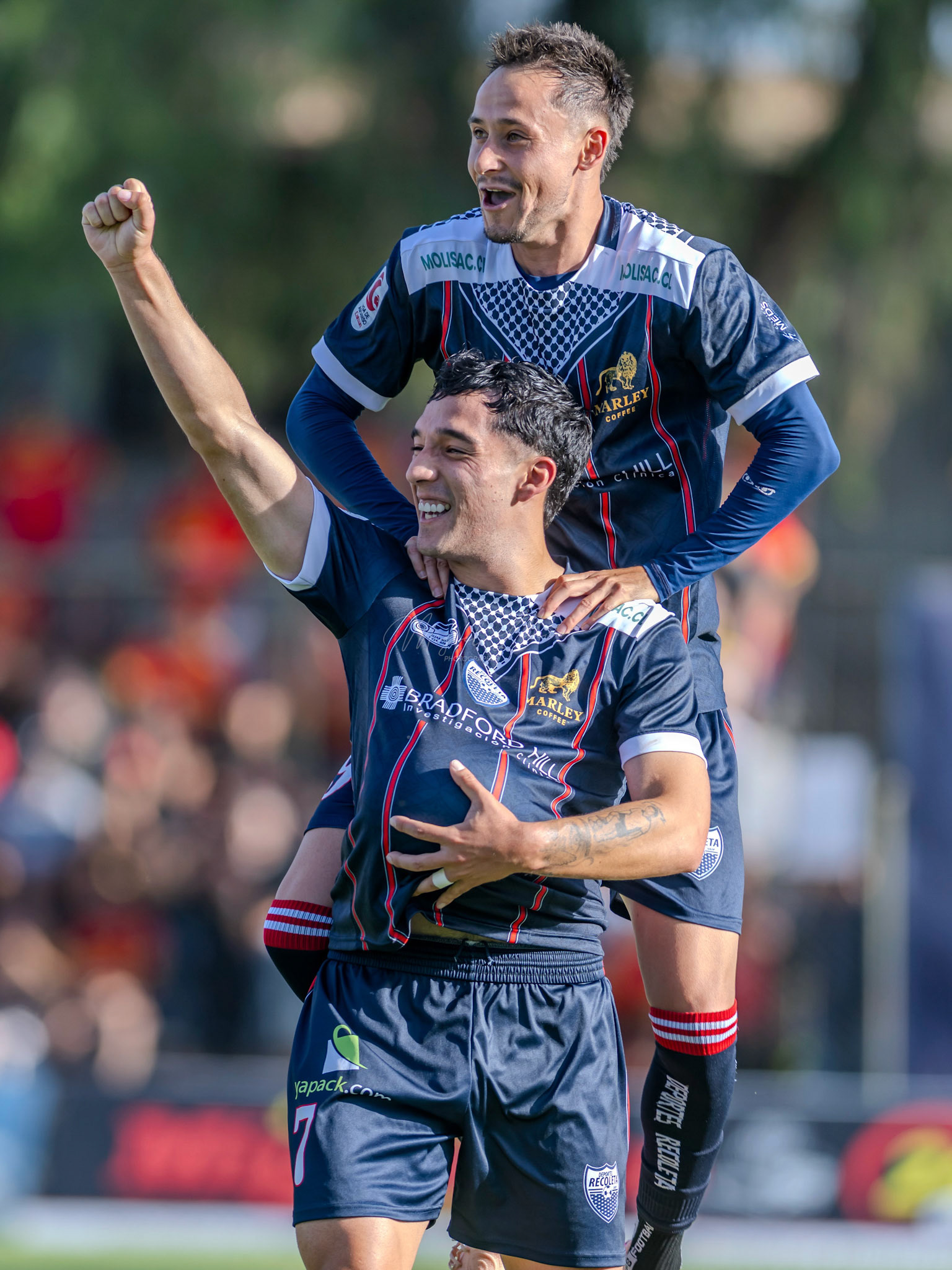 Santiago, Chile - 27 de febrero de 2026: partido entre Union Española y Deportivo Recoleta válido por la fecha 2 del 2026 ,de la Liga de Ascenso 2026, disputado en el Estadio Popular de Recoleta Leonel SanchezFoto: Miguel Lemus