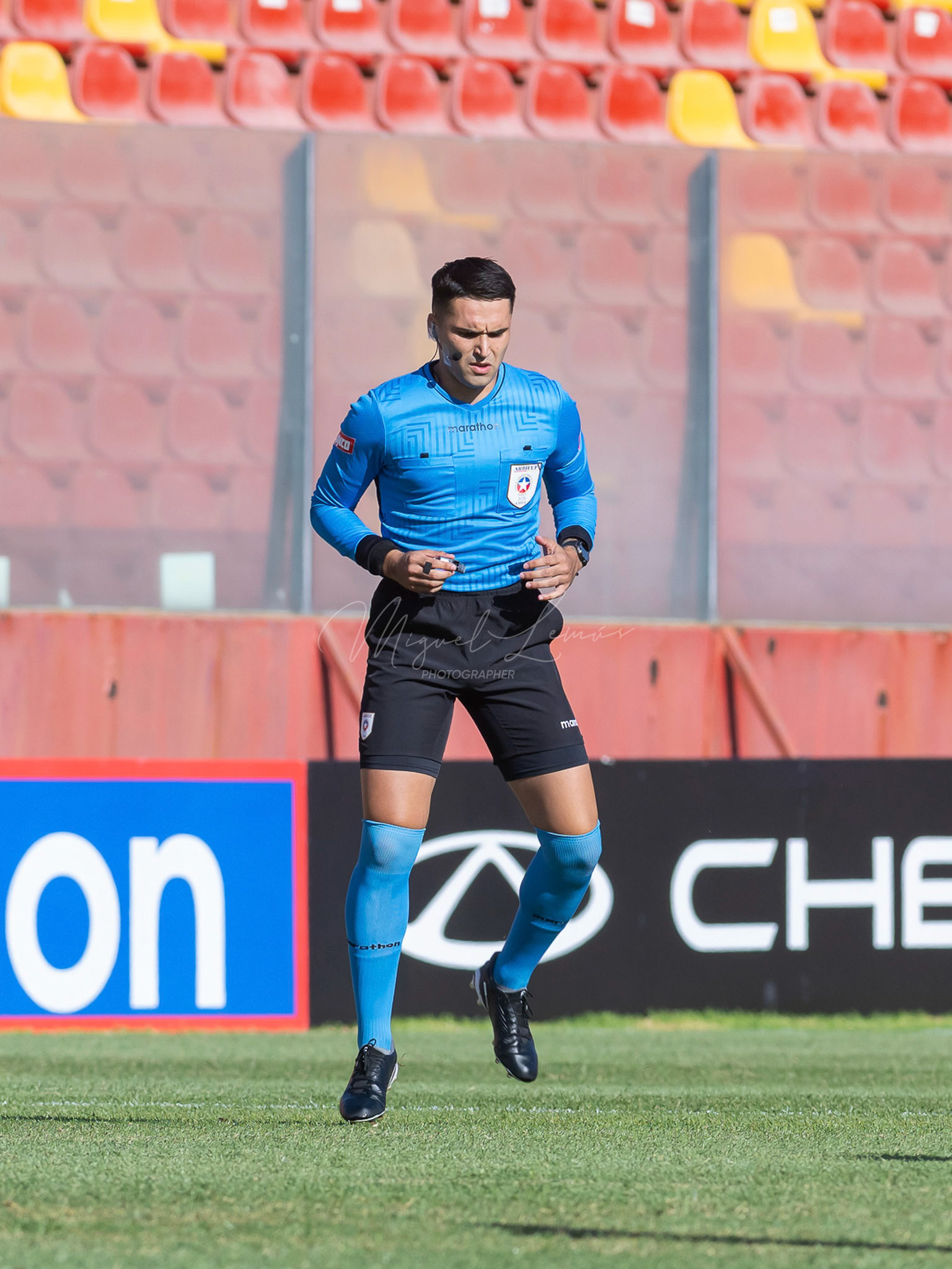 Santiago, Chile - 21 de febrero de 2026: partido entre Union Española y San Luis de Quillota válido por la fecha21 de febrero de 2026:de la Liga de Ascenso 2026, disputado en el Estadio Santa Laura. Foto: Miguel Lemus