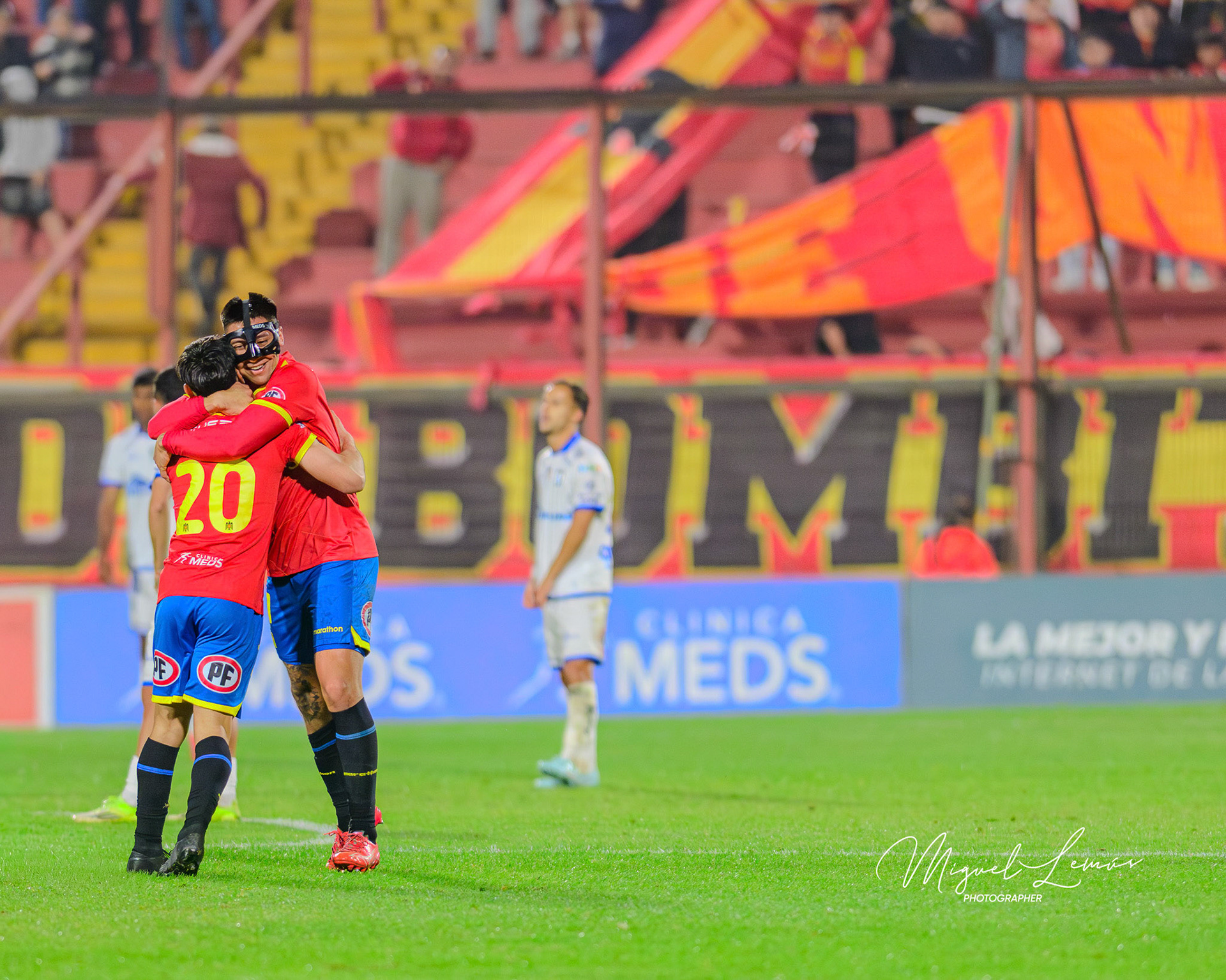 Santiago, Chile - 2026-05-18: Acción del partido entre Union Española  vs Club Deportes Iquique  Liga de Ascenso 2026 disputado en el Estadio Santa Laura  Foto: Miguel Lemus Dávila